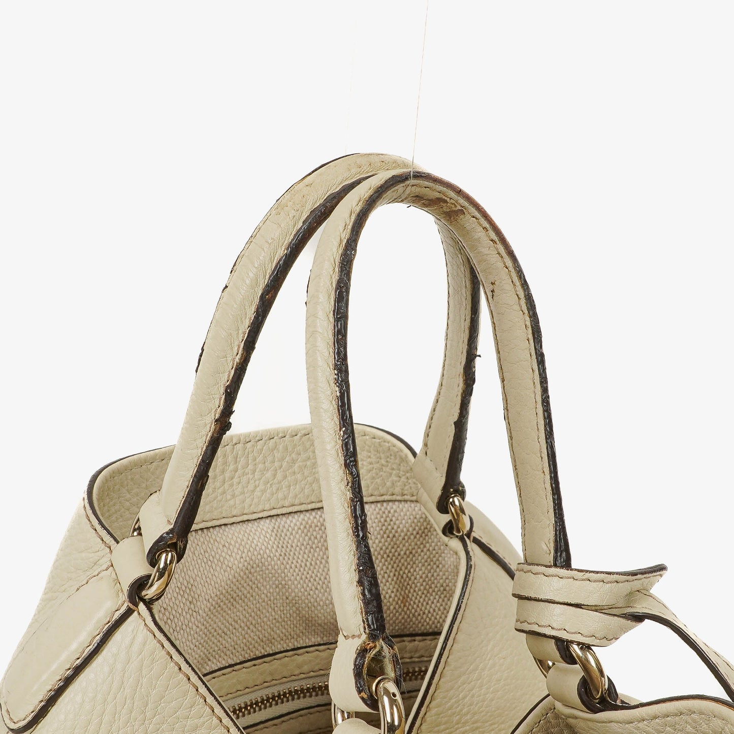 Gucci Soho Neutral Leather Tote Bag