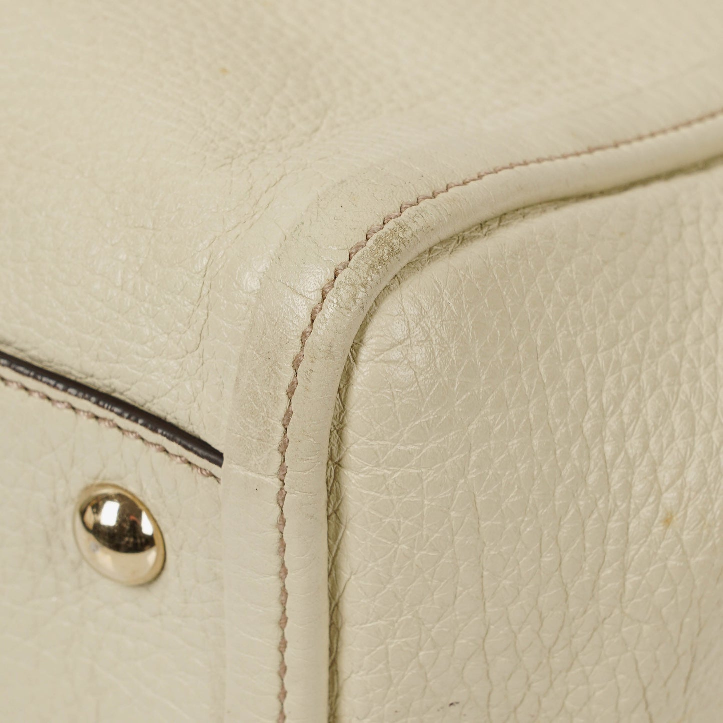 Gucci Soho Neutral Leather Tote Bag