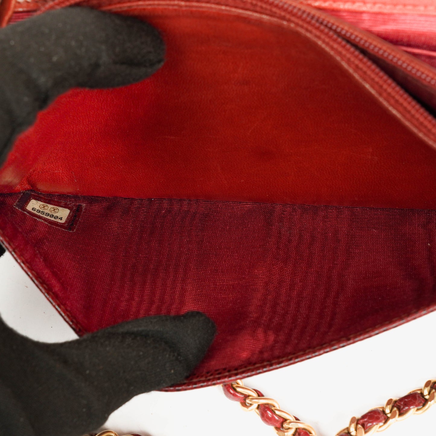 Chanel Timeless Wallet on Chain Caviar Leather WOC