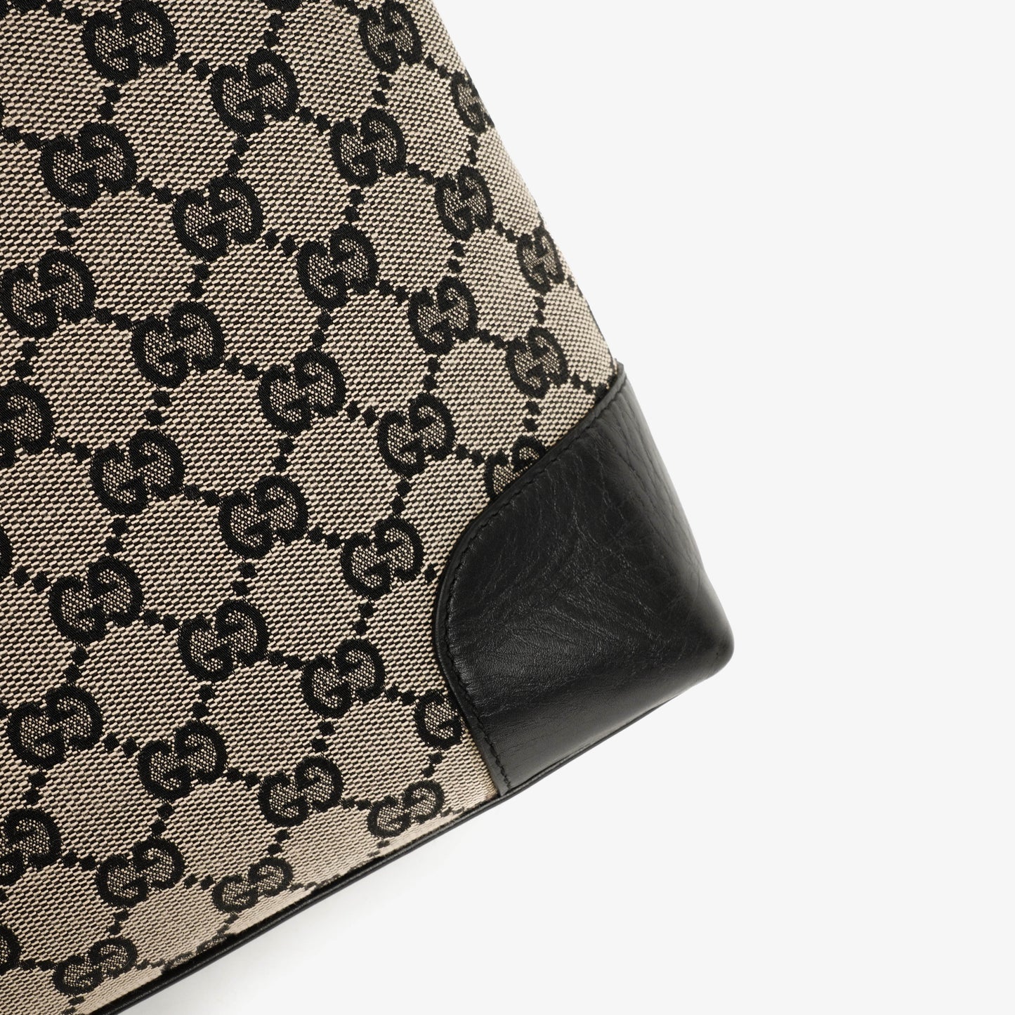 Gucci GG Canvas And Leather Shoulder Hobo Bag
