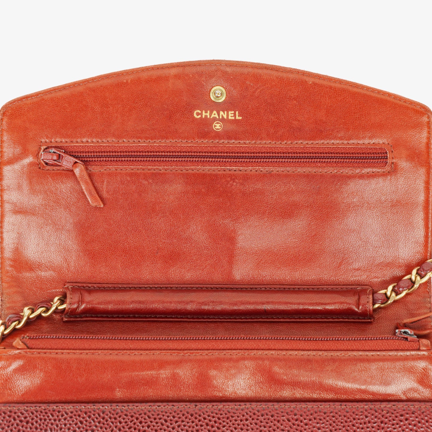 Chanel Timeless Wallet on Chain Caviar Leather WOC