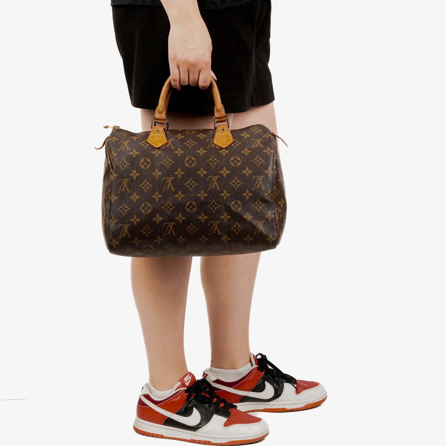 Louis Vuitton  30 Monogram Canvas Handbag