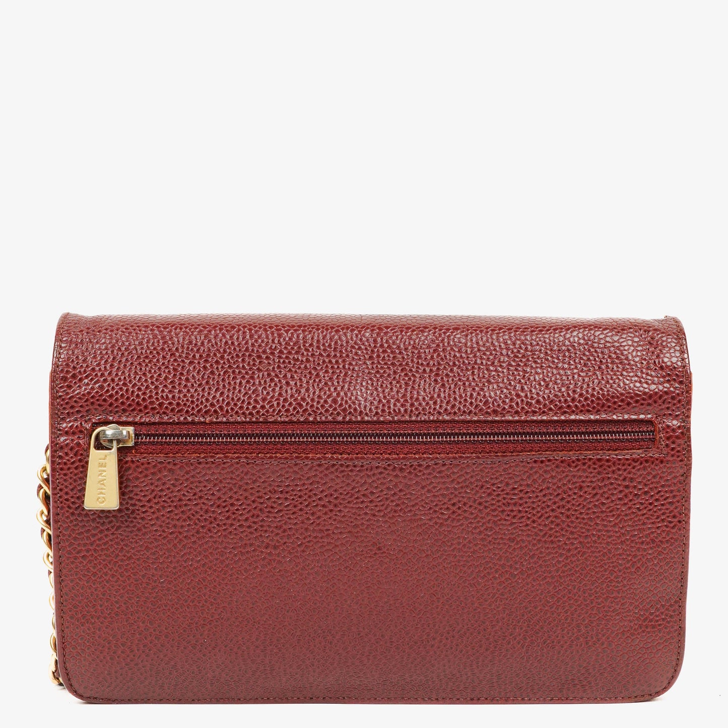 Chanel Timeless Wallet on Chain Caviar Leather WOC