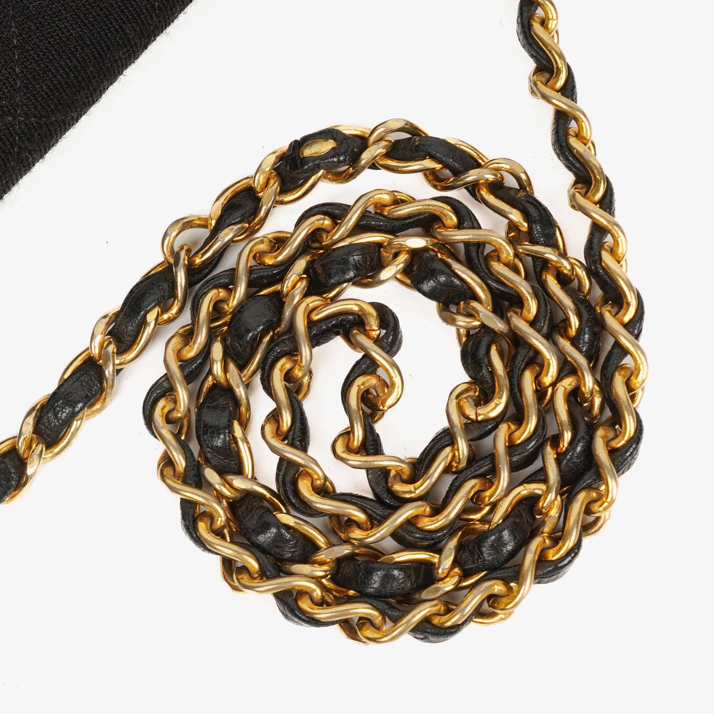 Chanel Classic Full Flap Bag Black Quilted Jersey With 24K Gold-Plated Hardware