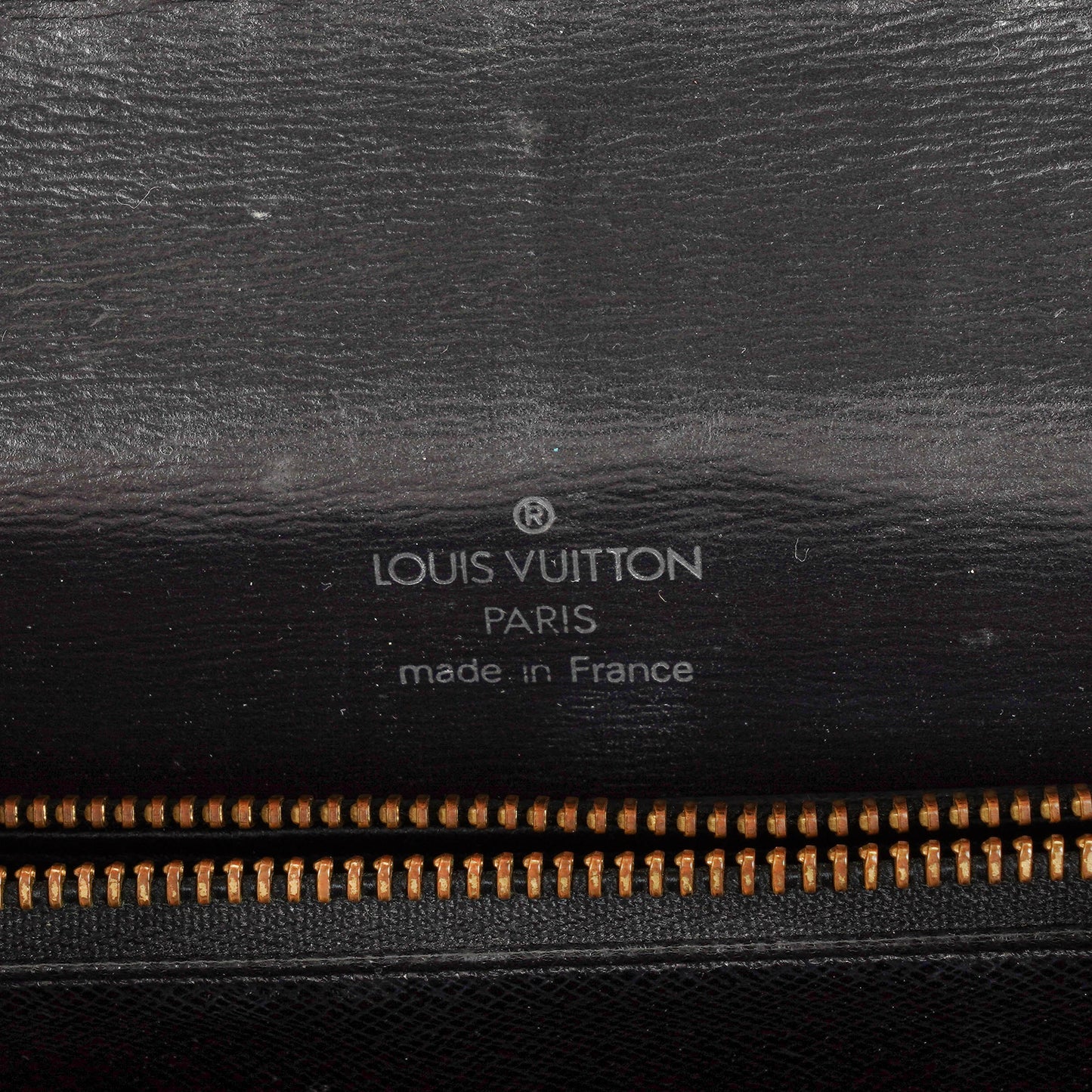 Louis Vuitton Concorde Black EPI Leather Bag