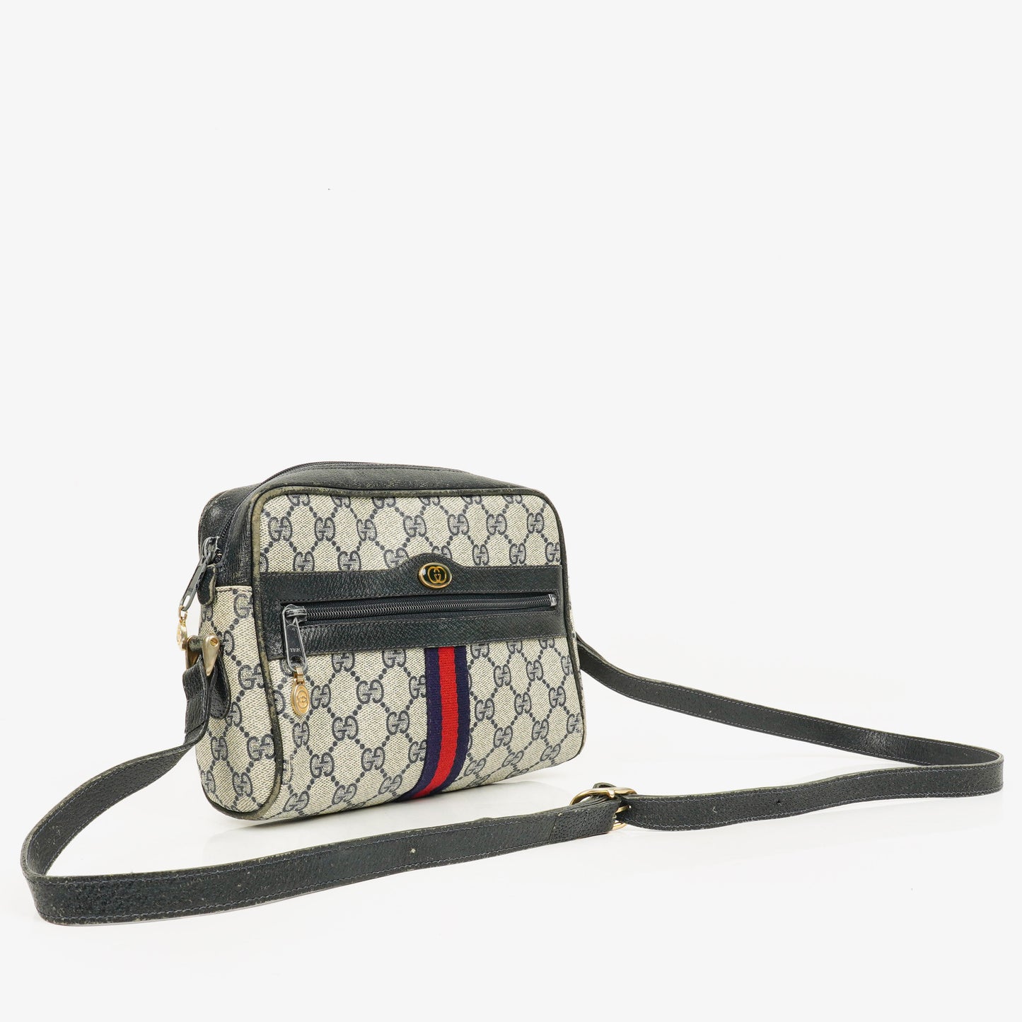 Gucci Ophidia GG Supreme Sherry Line Shoulder Bag
