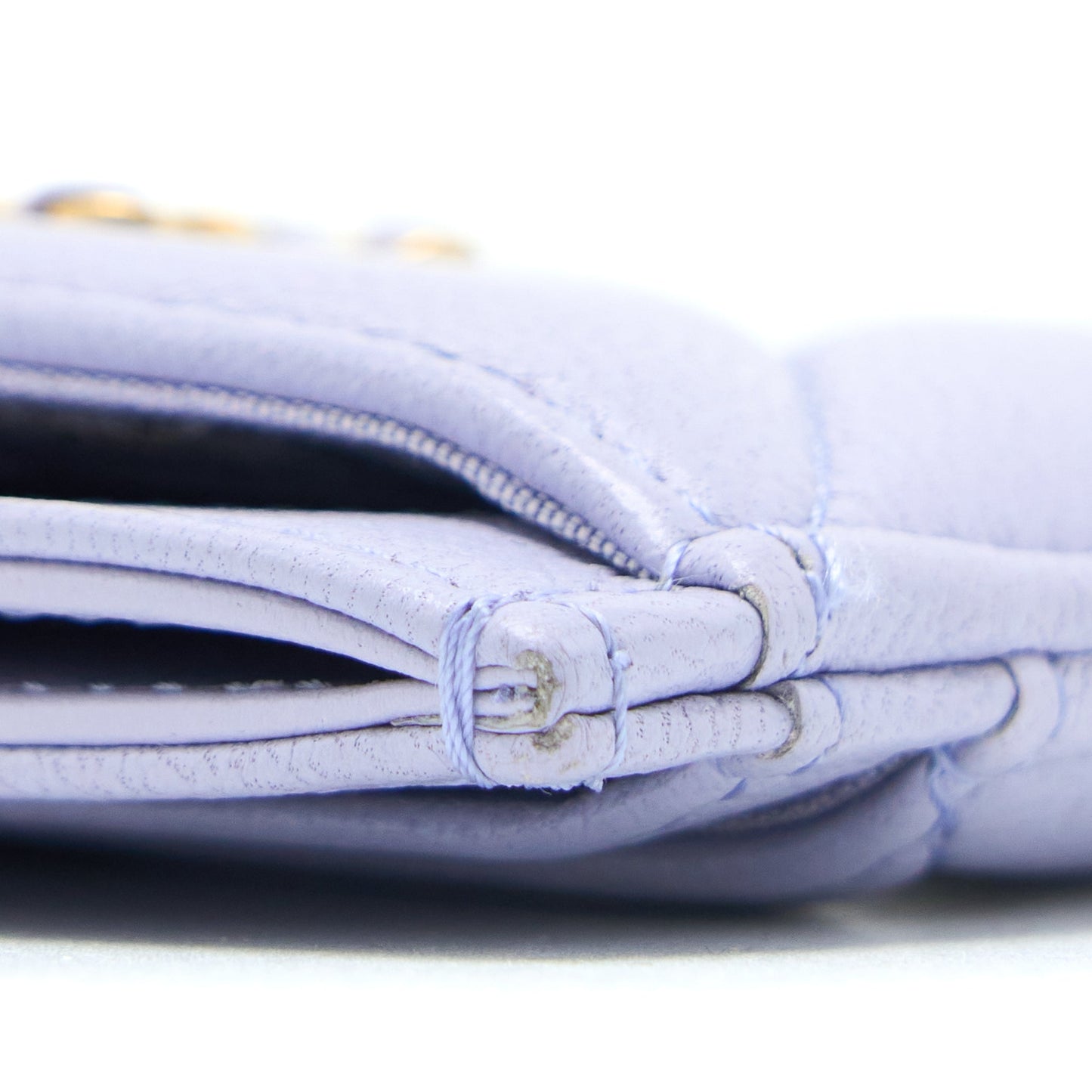 Chanel 19 Card Holder Lambskin Light Purple