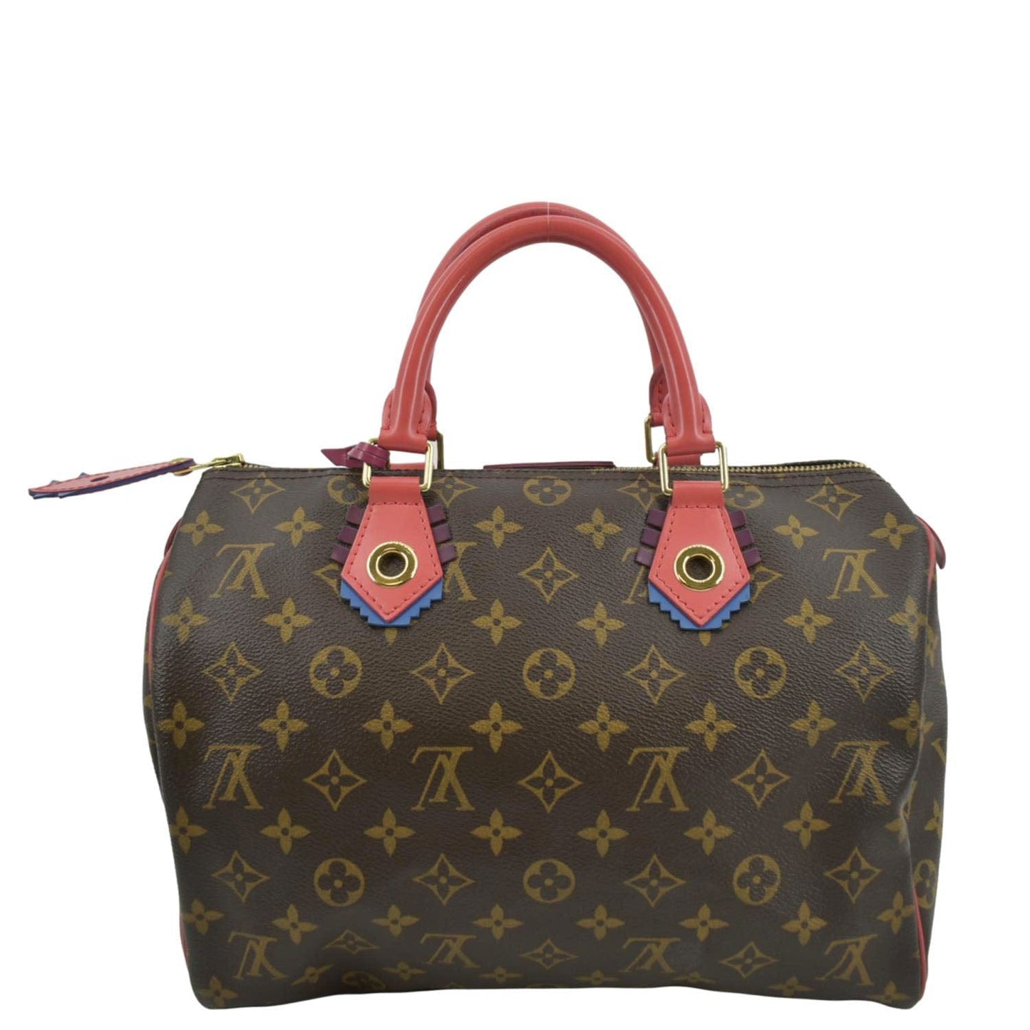 LOUIS VUITTON Totem  30 Monogram Canvas Satchel Bag Flamingo Pink