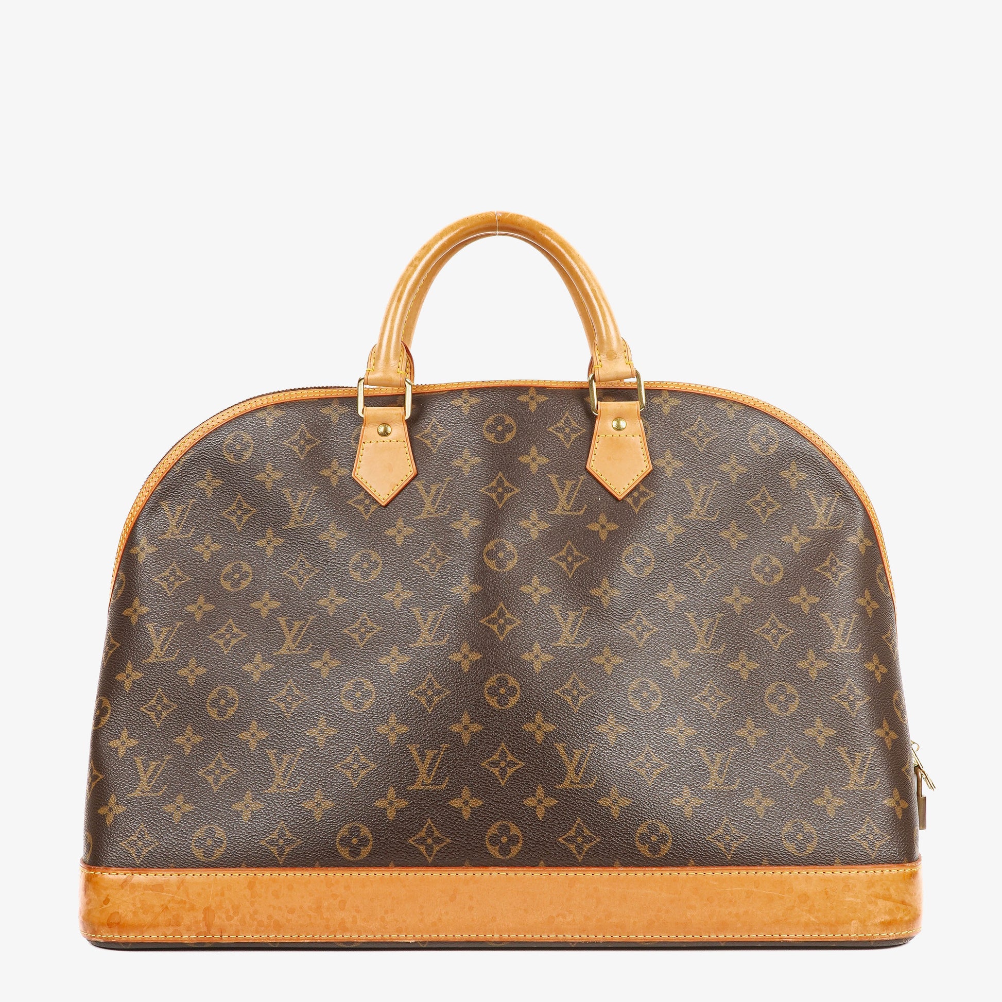 Louis Vuitton Alma GM Monogram Canvas Handbag