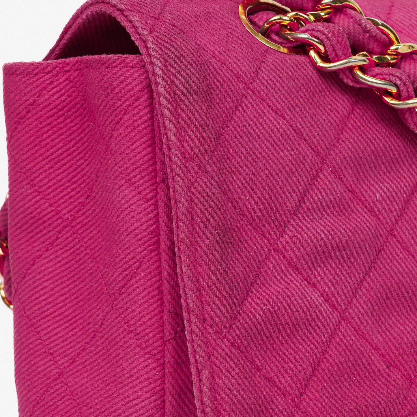 Chanel Canvas Single Flap Bag