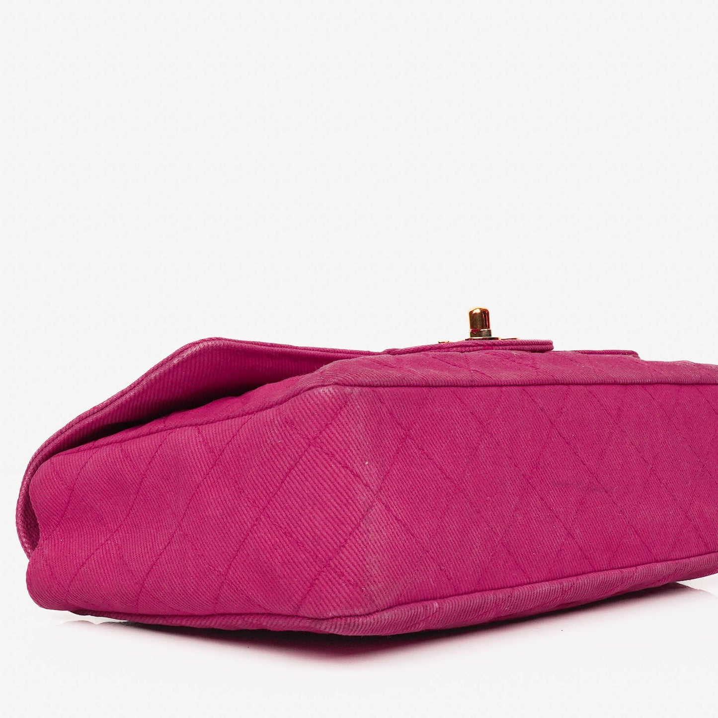 Chanel Canvas Single Flap Bag