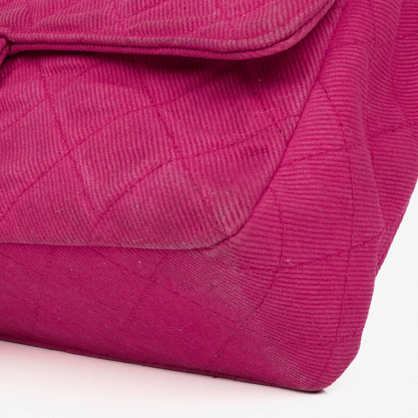 Chanel Canvas Single Flap Bag