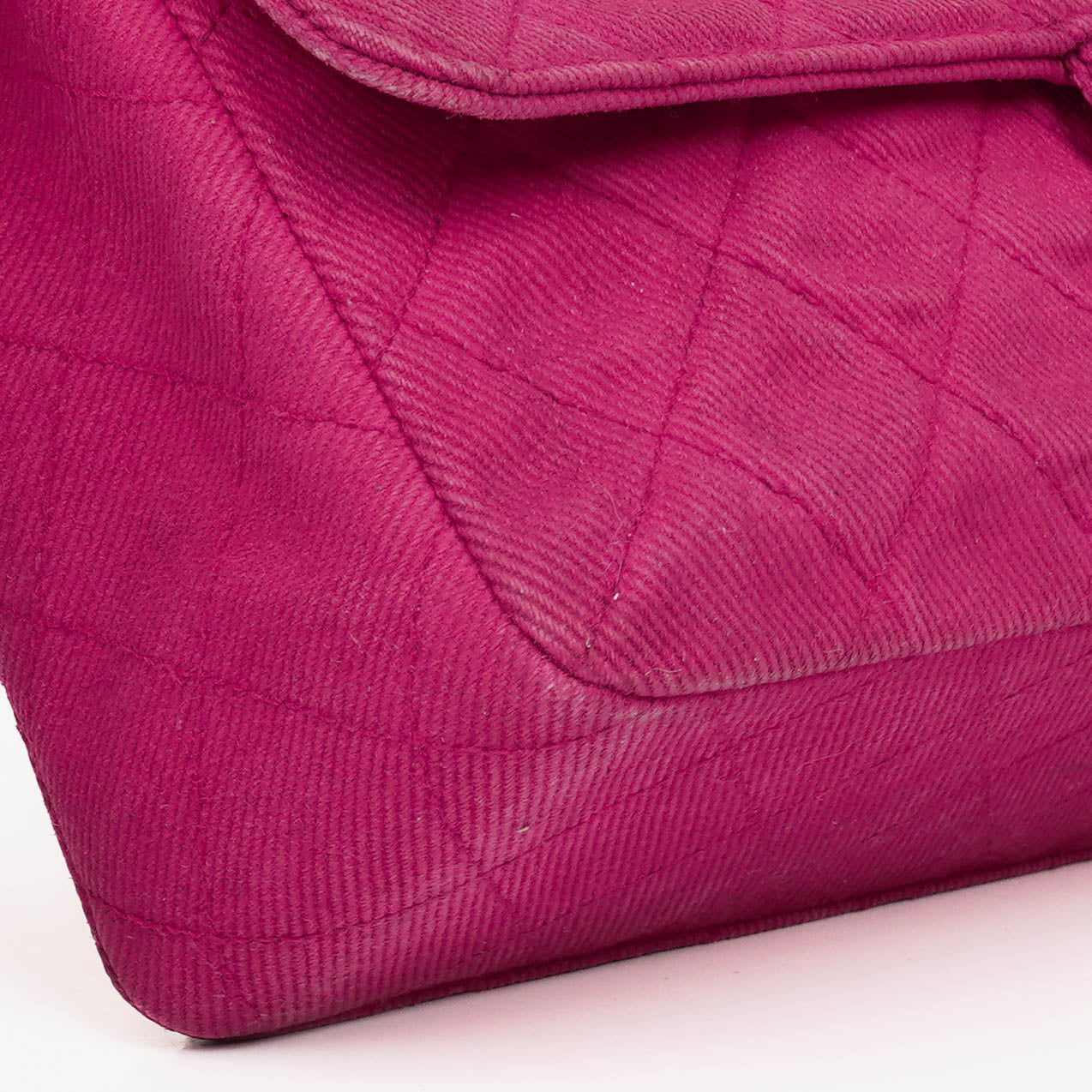 Chanel Canvas Single Flap Bag