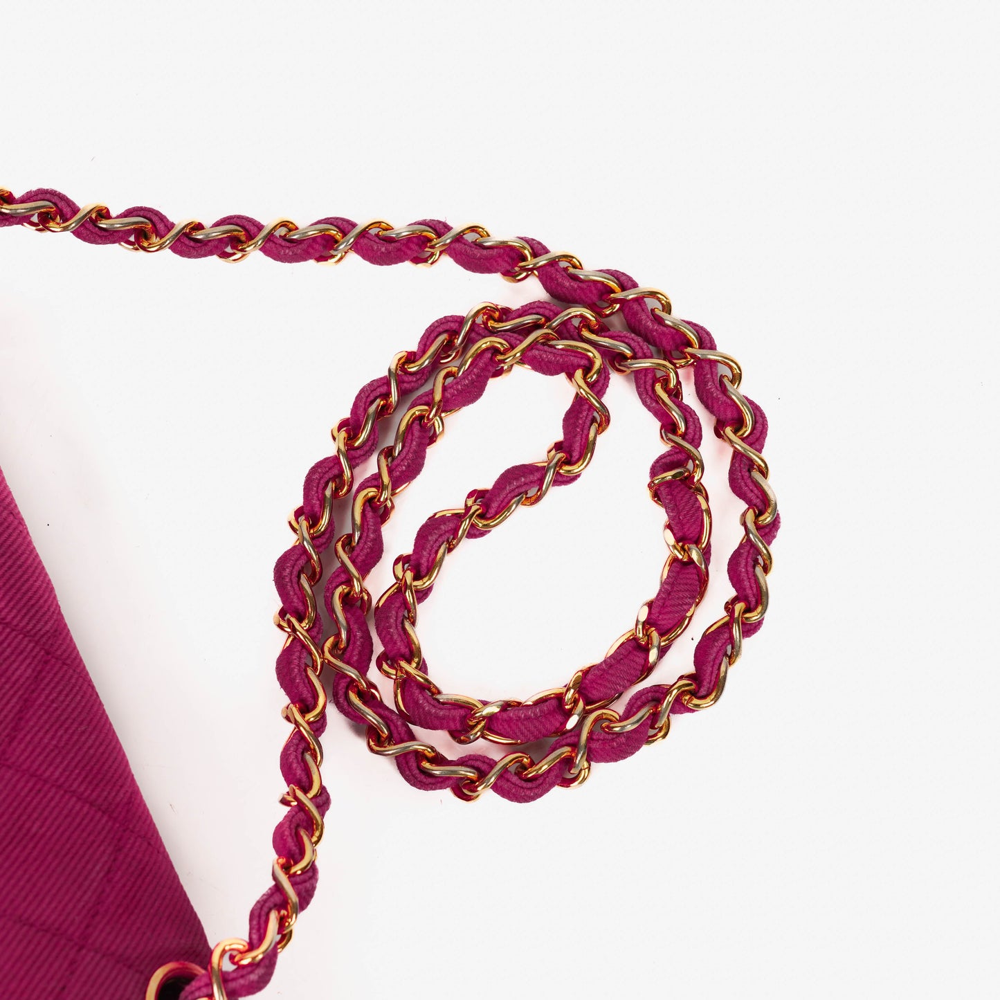 Chanel Canvas Single Flap Bag