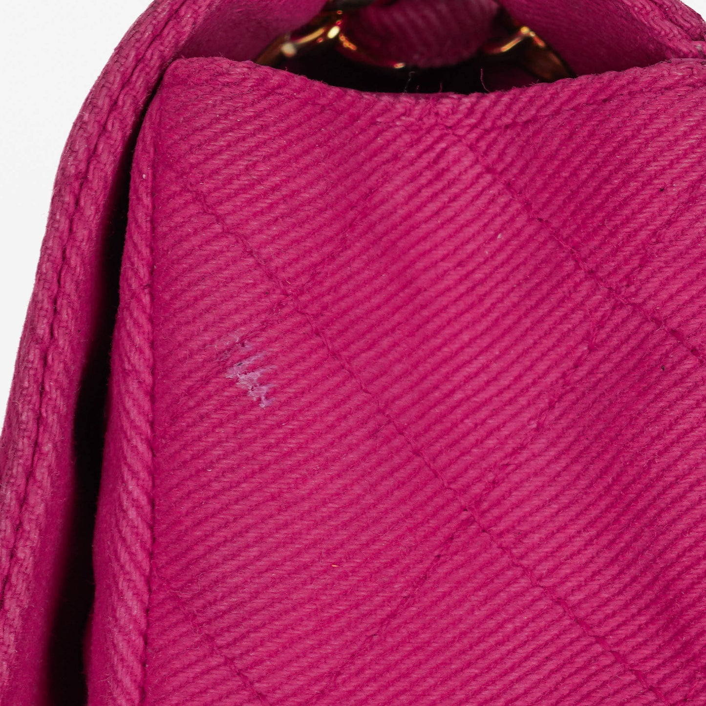 Chanel Canvas Single Flap Bag