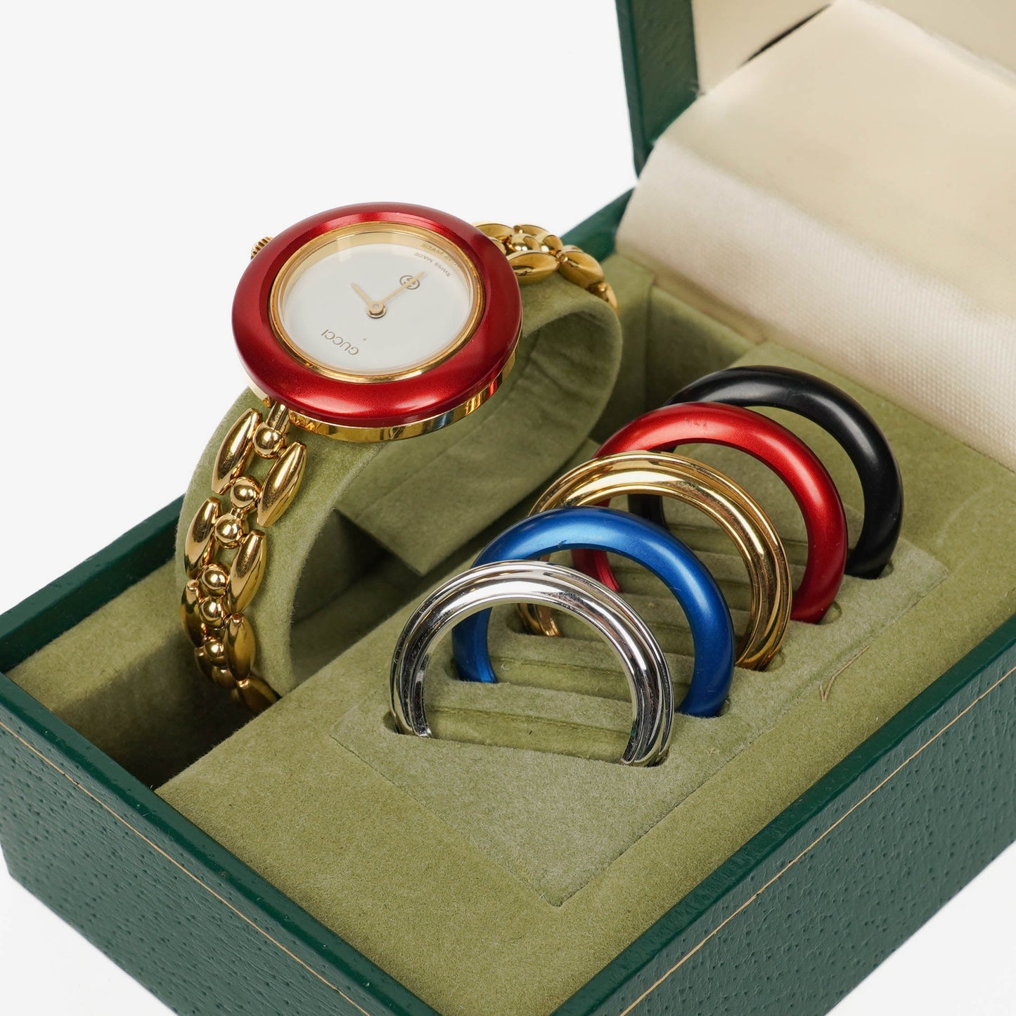 Gucci 11/1 2 Bezel Quartz Women's Watch