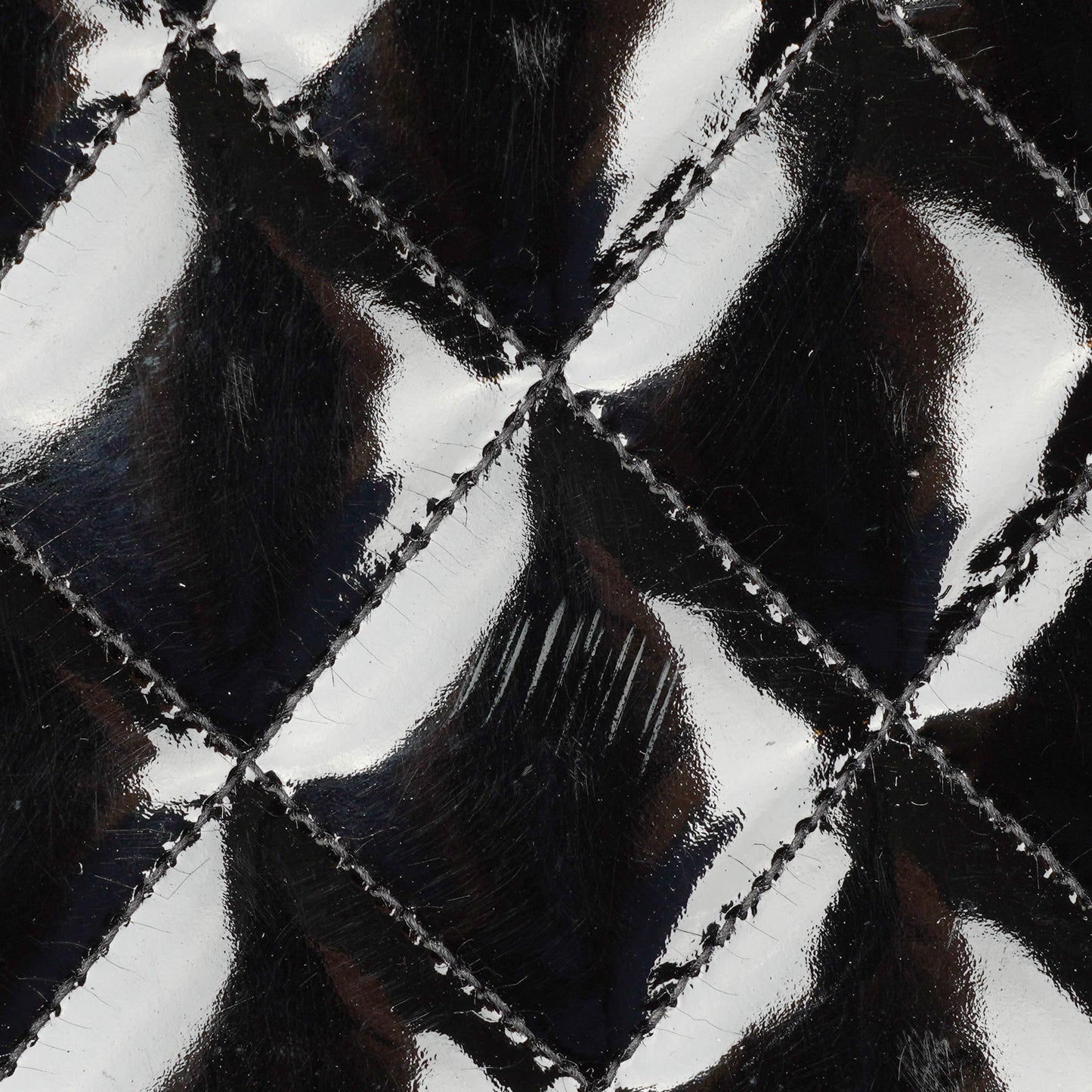 Chanel Black Patent Leather Tote Bag
