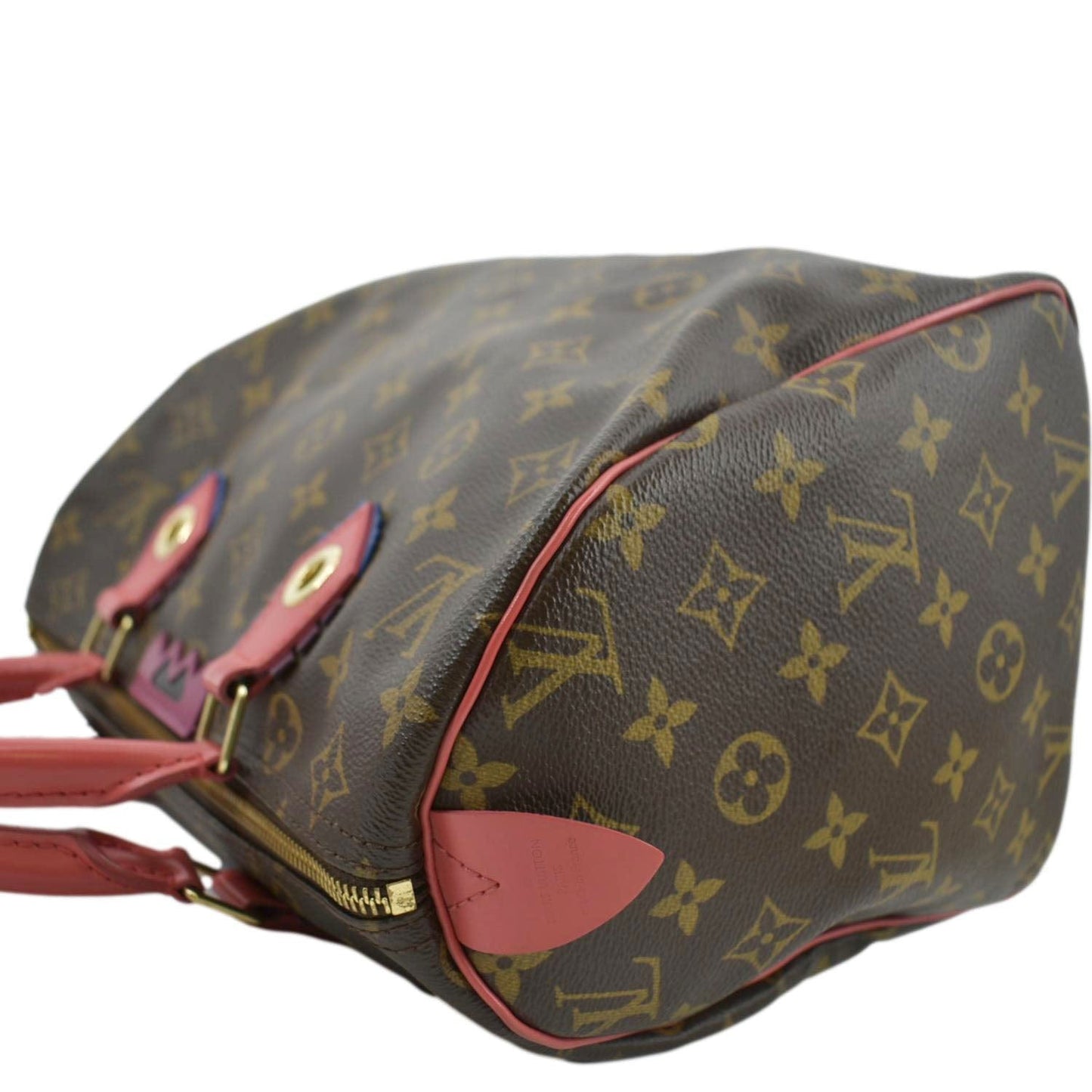 LOUIS VUITTON Totem  30 Monogram Canvas Satchel Bag Flamingo Pink