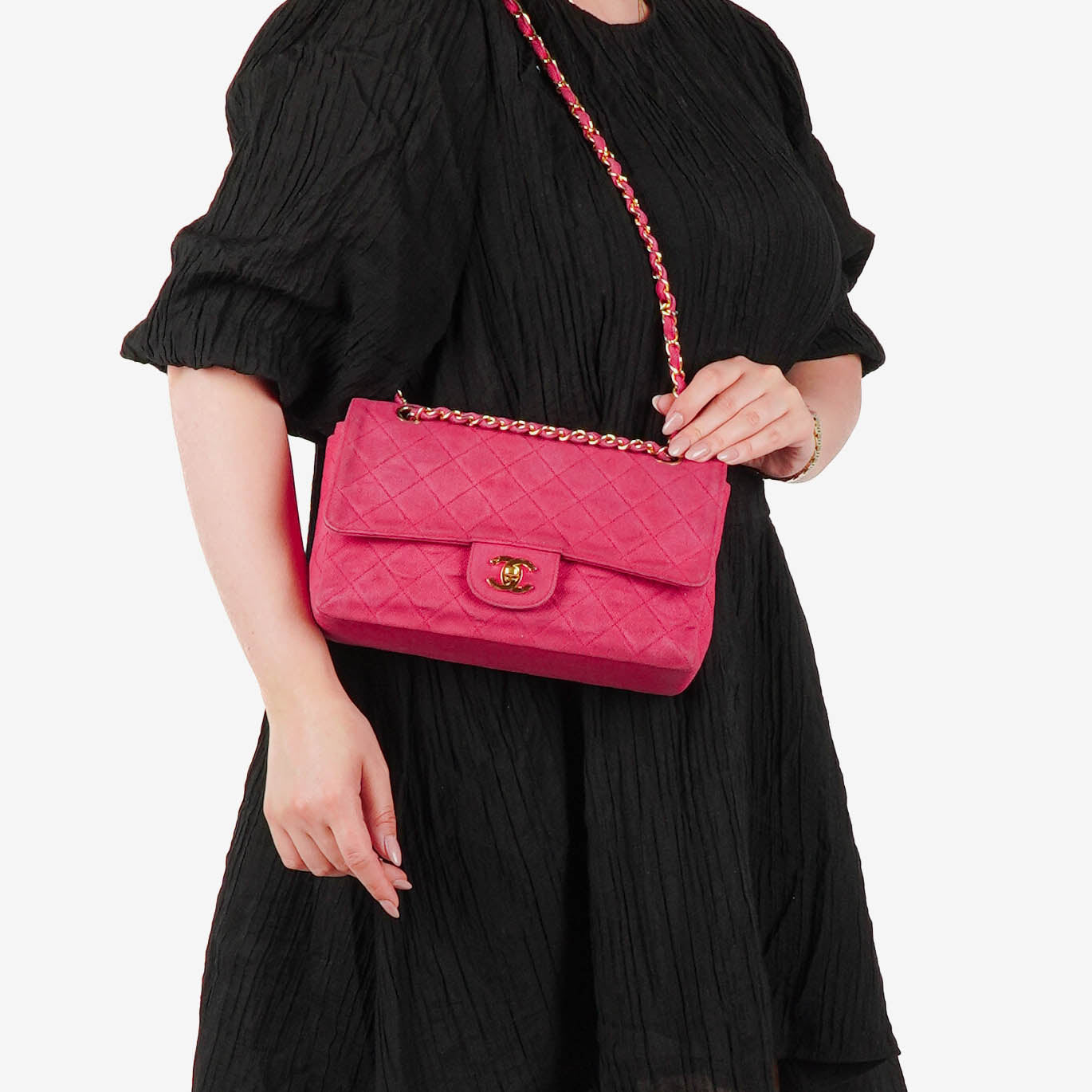 Chanel Canvas Single Flap Bag