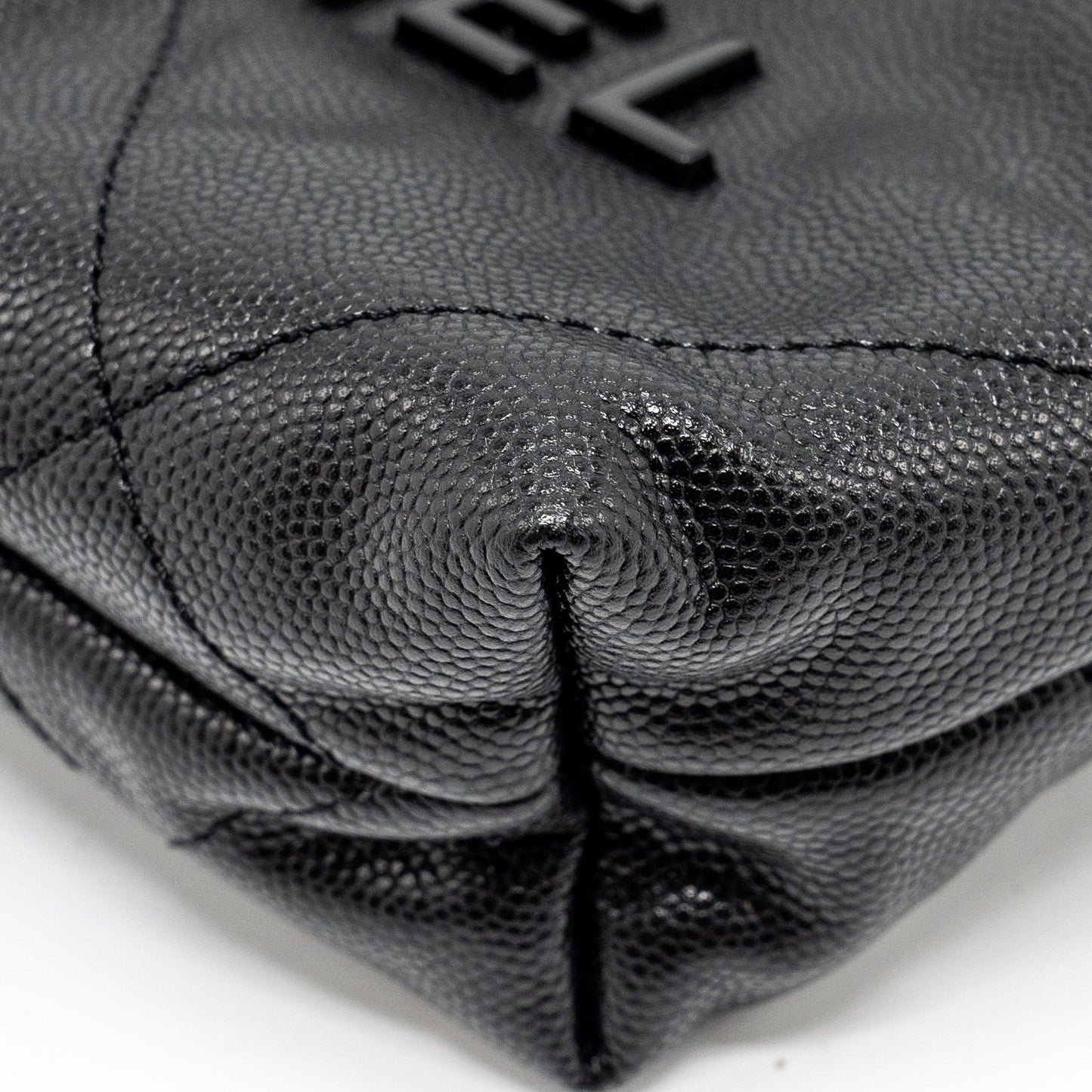 Chanel Mini 22 Bag Caviar Black  (Microchip)