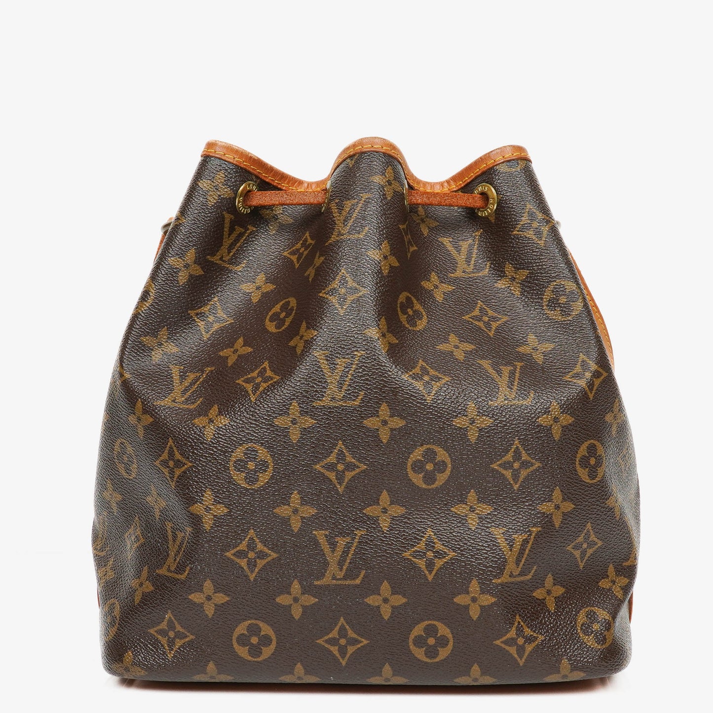 Louis Vuitton Petit Noe Malletier Monogram Canvas Shoulder Bag