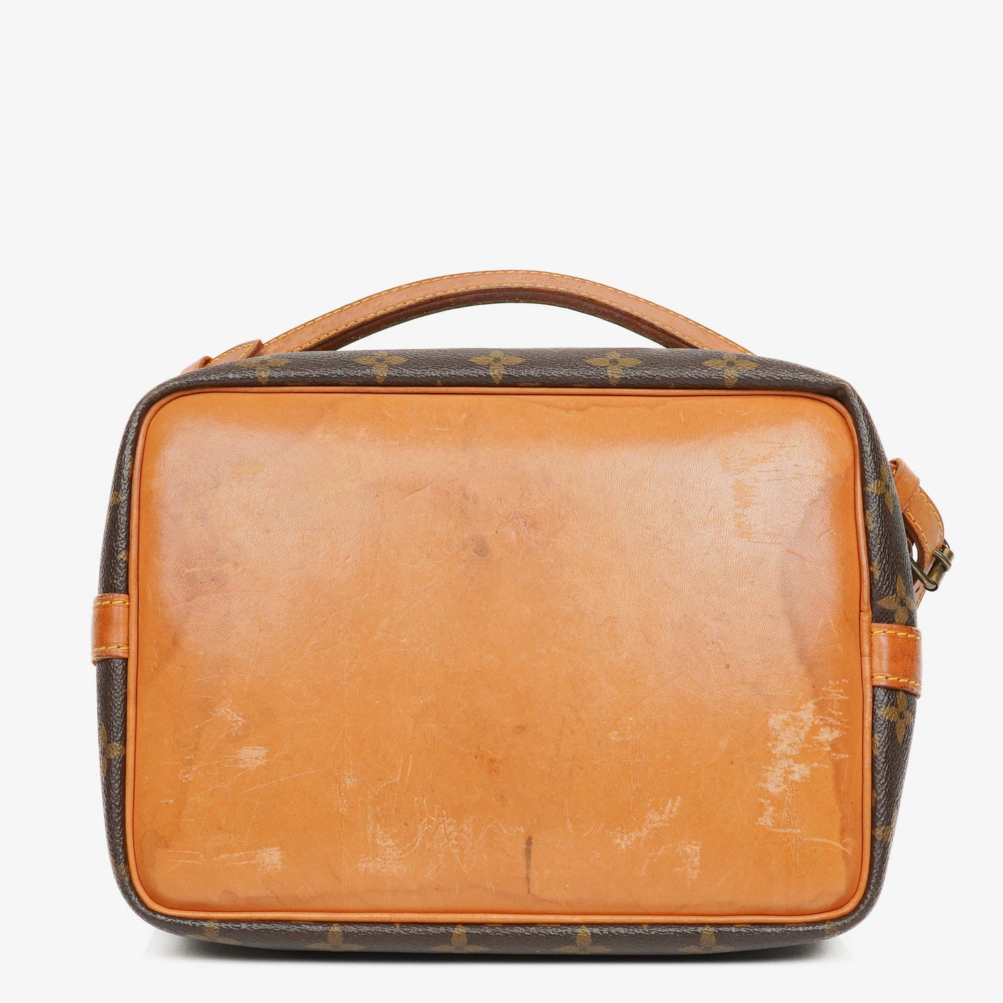 Louis Vuitton Petit Noe Malletier Monogram Canvas Shoulder Bag