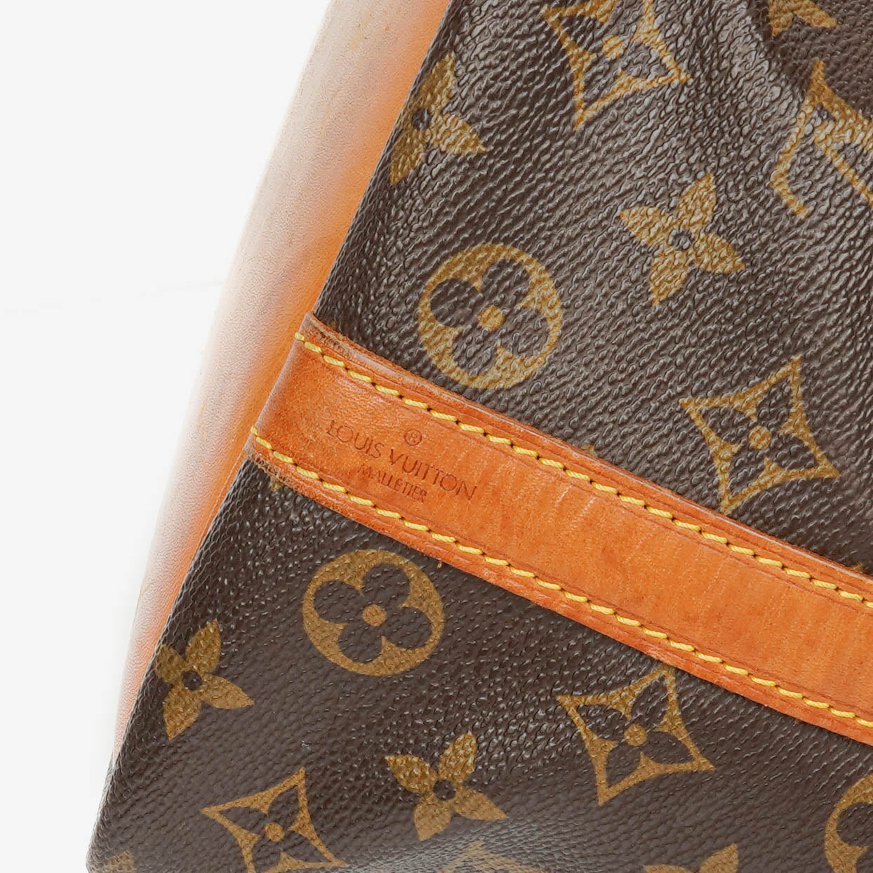 Louis Vuitton Petit Noe Malletier Monogram Canvas Shoulder Bag