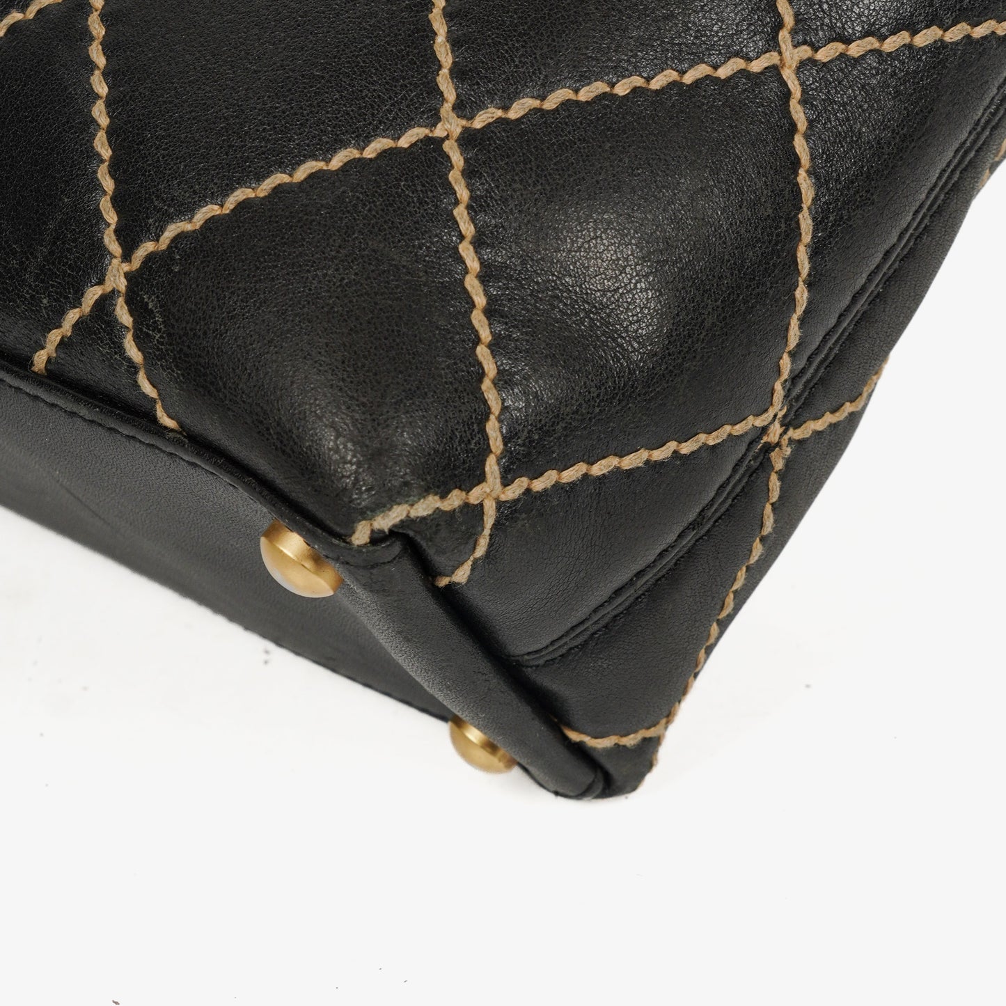 Chanel Wild Stich Calfskin Tote Bag