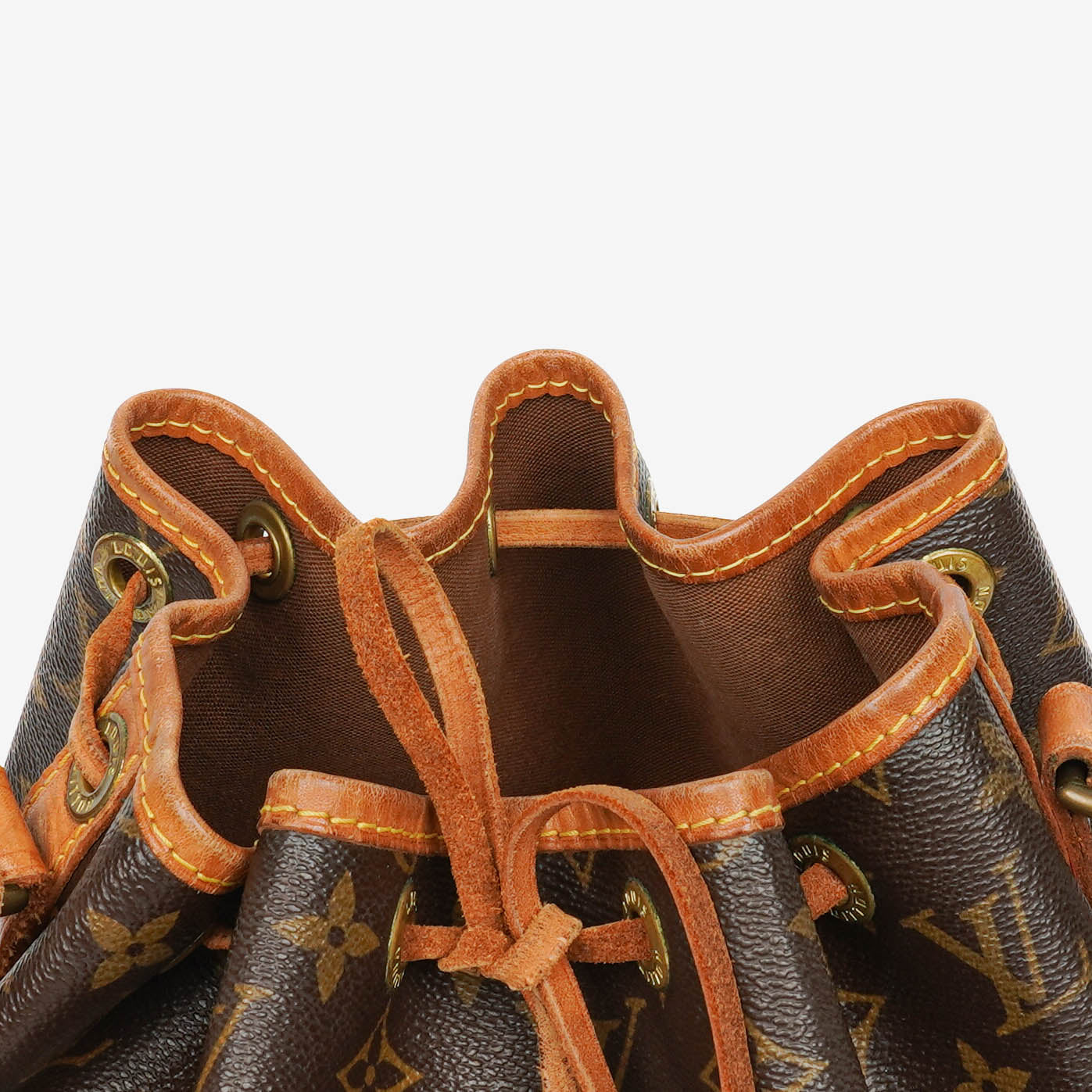 Louis Vuitton Petit Noe Malletier Monogram Canvas Shoulder Bag