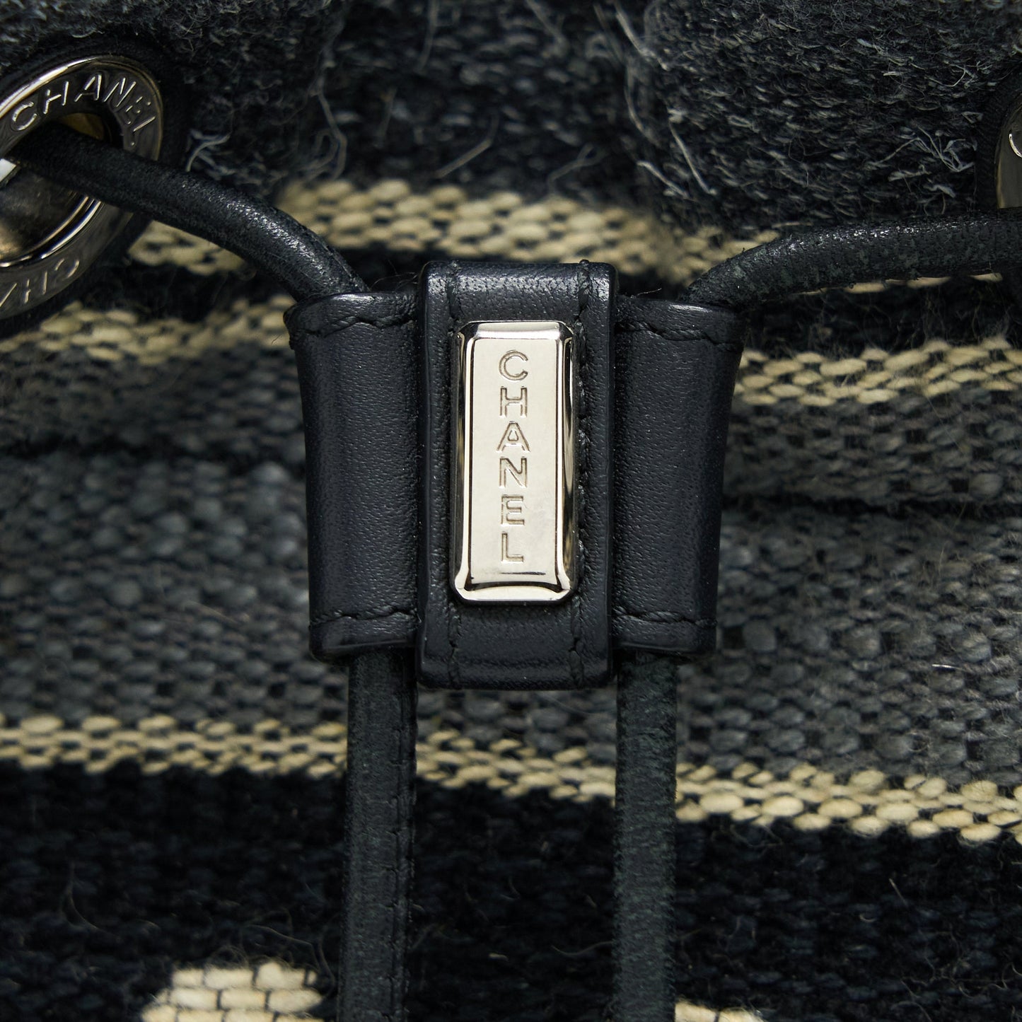 Chanel Rue Camborne Bucket Bag Fabric Multicolour