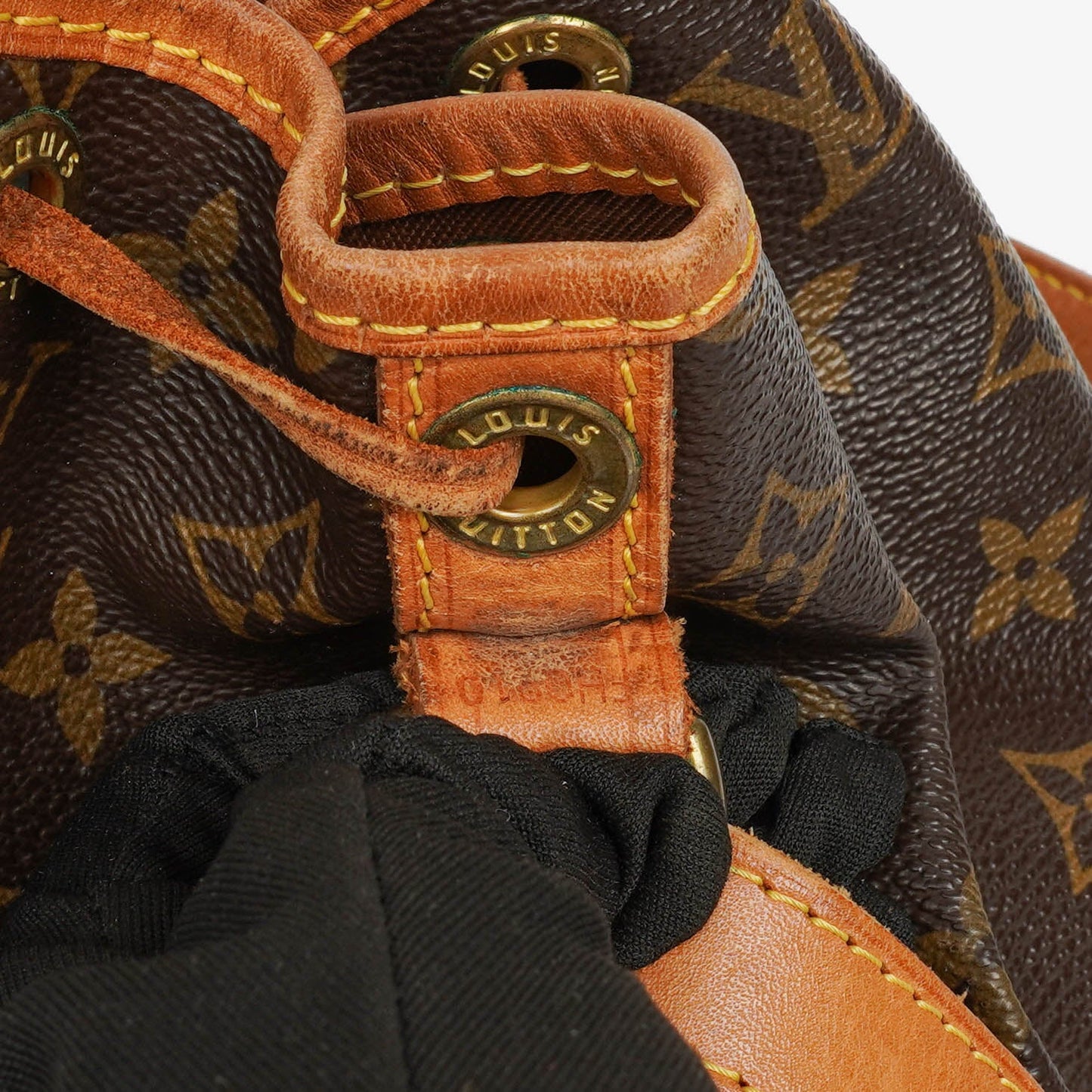 Louis Vuitton Petit Noe Malletier Monogram Canvas Shoulder Bag