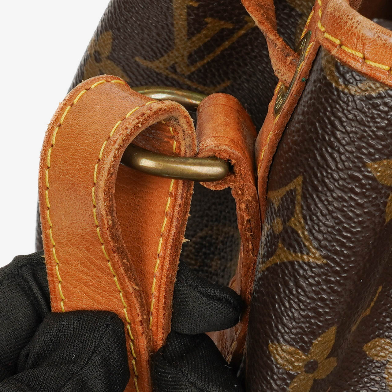 Louis Vuitton Petit Noe Malletier Monogram Canvas Shoulder Bag