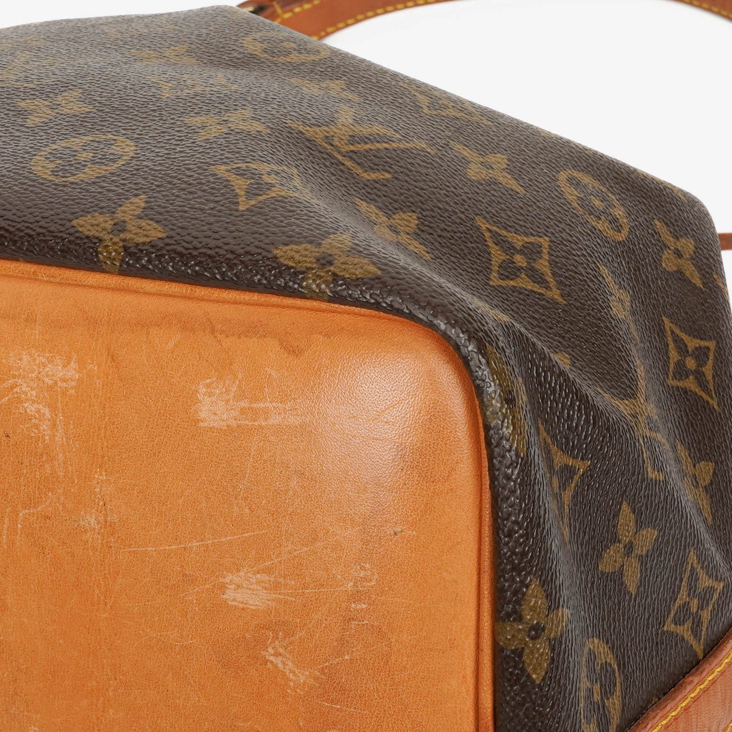 Louis Vuitton Petit Noe Malletier Monogram Canvas Shoulder Bag