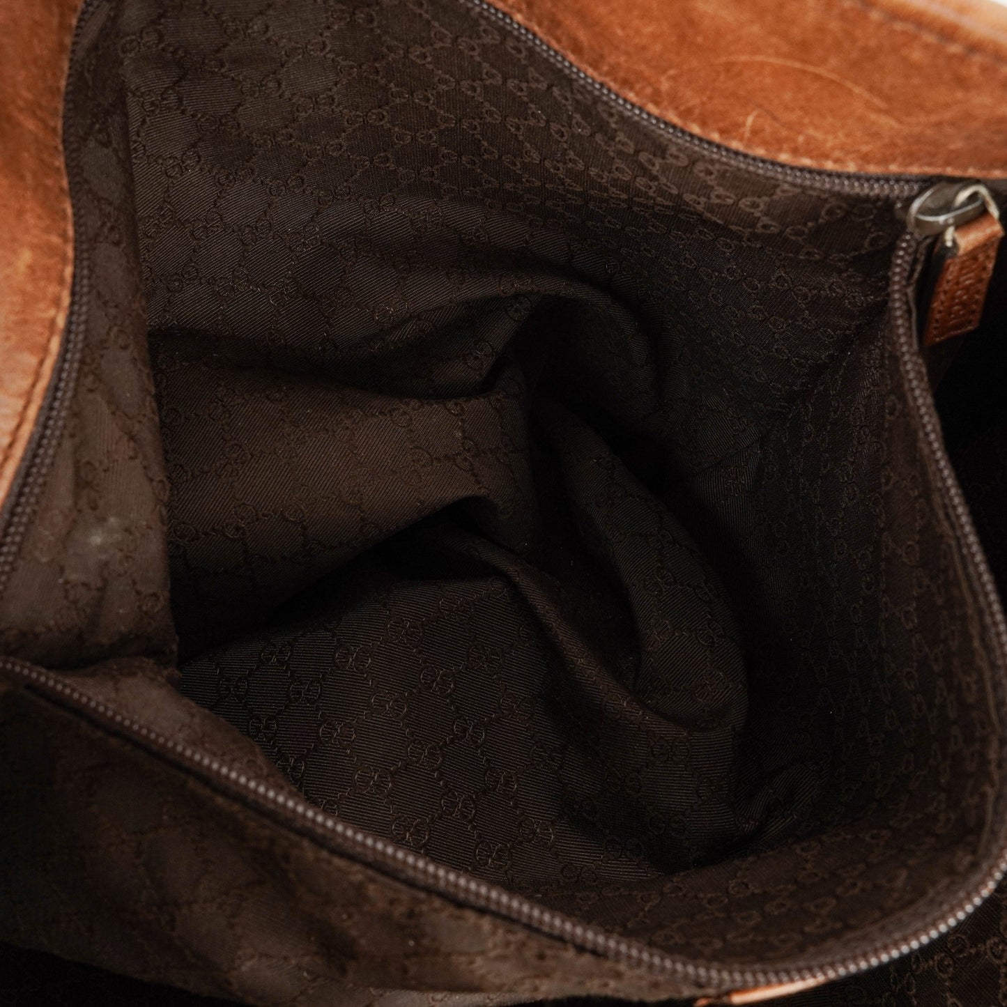 Gucci Jackie Brown Leather Bag