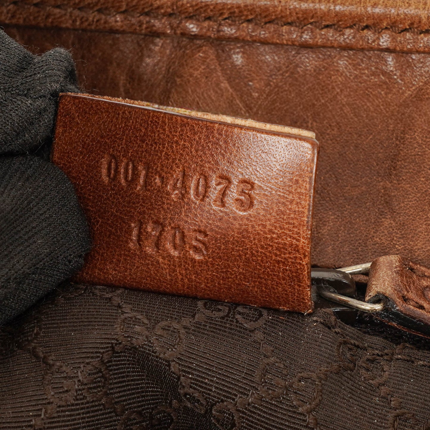 Gucci Jackie Brown Leather Bag