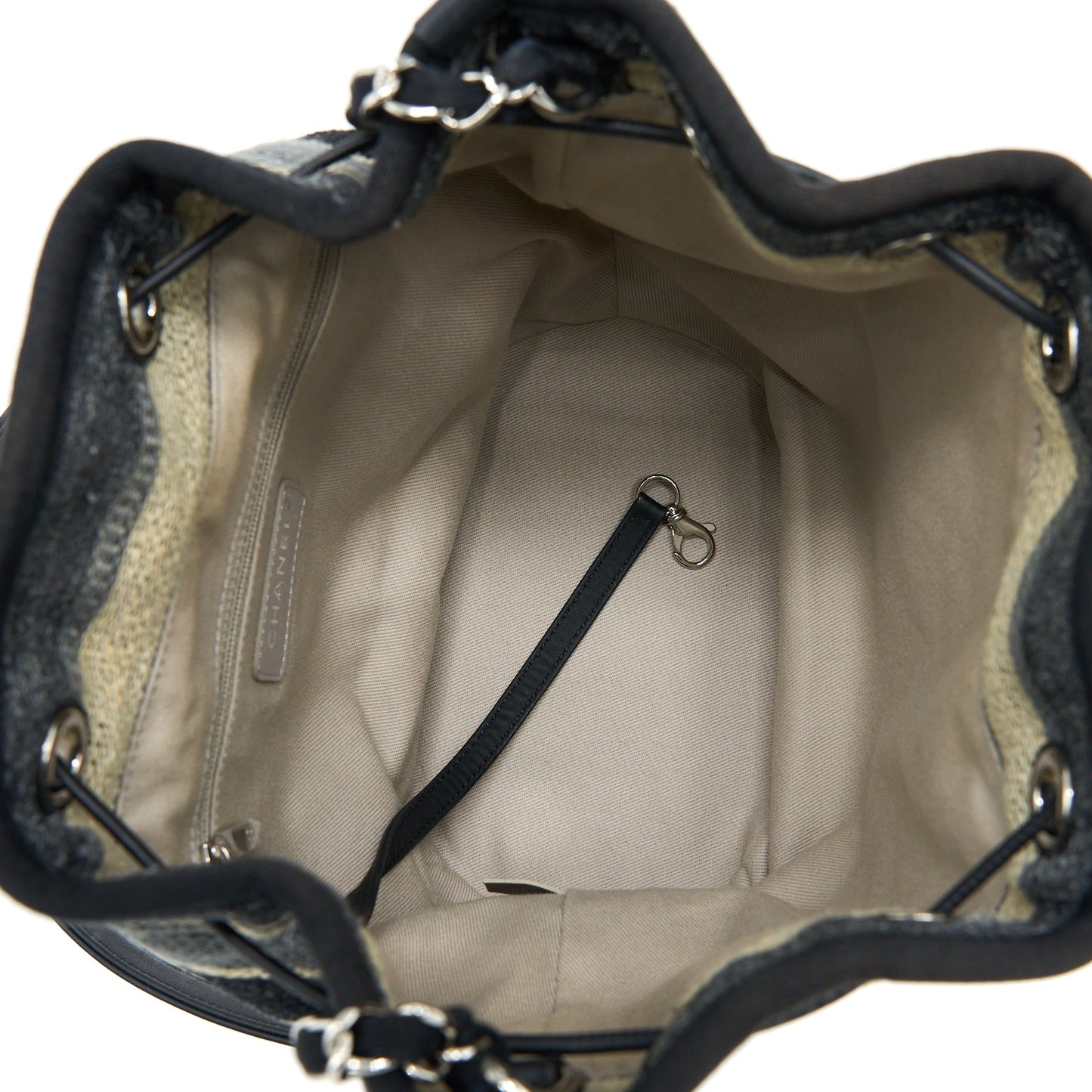 Chanel Rue Camborne Bucket Bag Fabric Multicolour