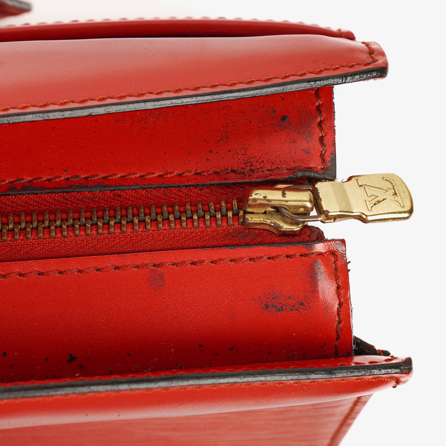 Louis Vuitton Riviera Red EPI Leather Shouder Bag