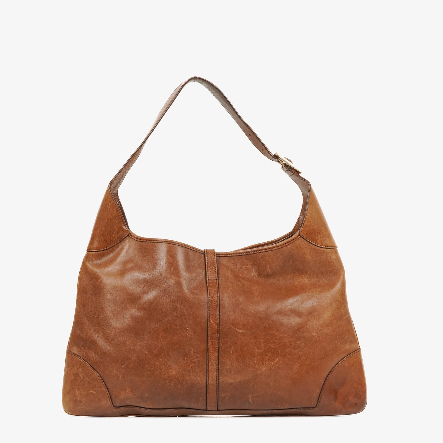 Gucci Jackie Brown Leather Bag
