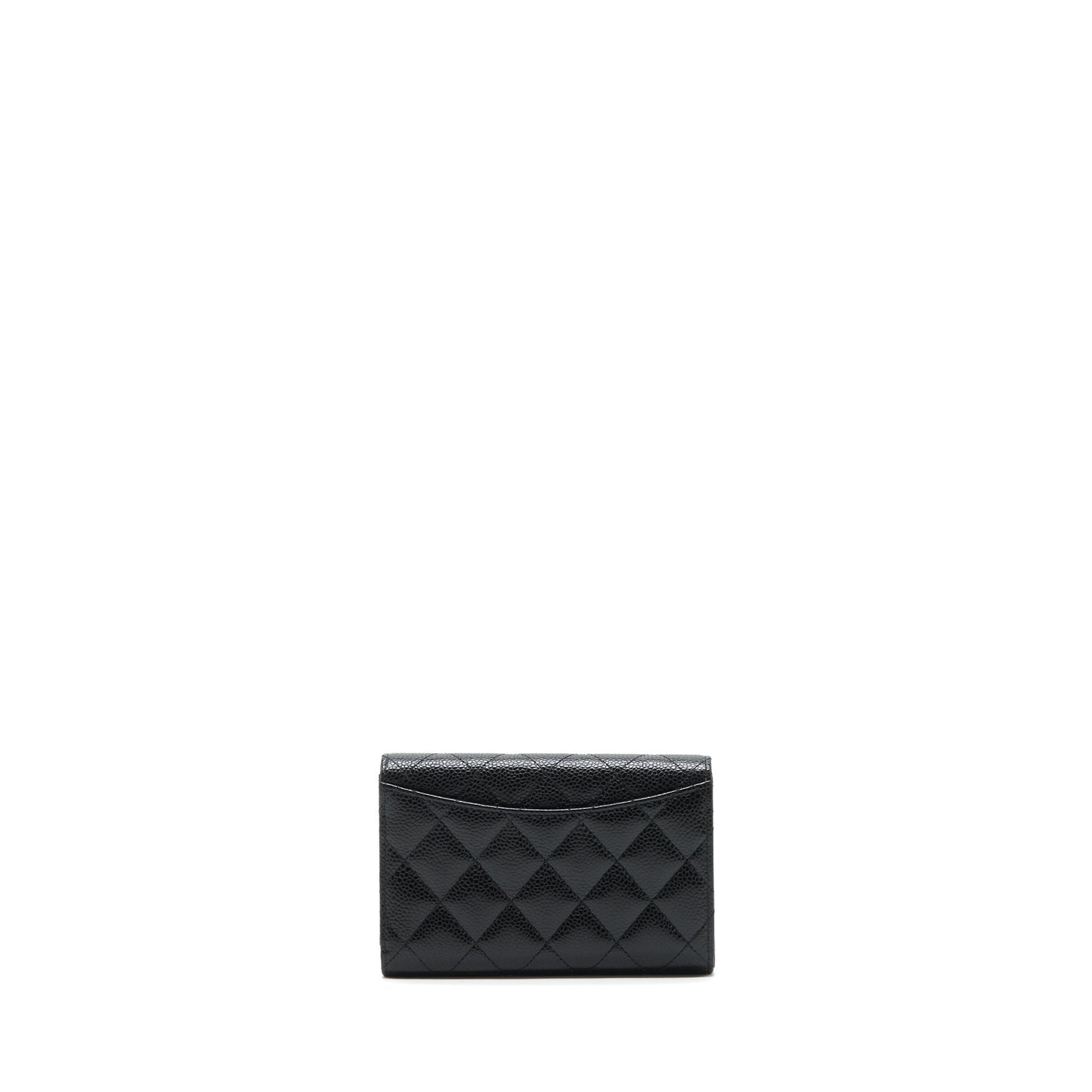 Chanel Classic flap Wallet Caviar Black