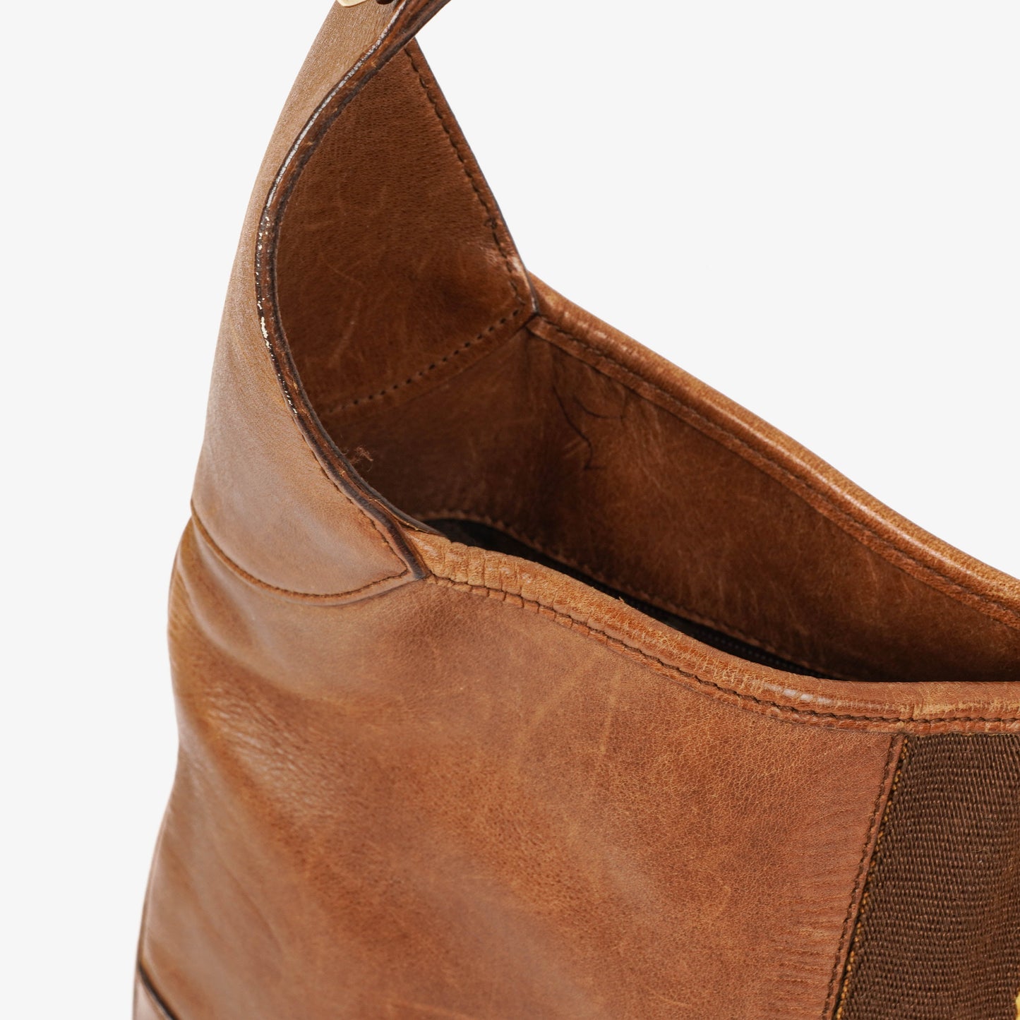 Gucci Jackie Brown Leather Bag