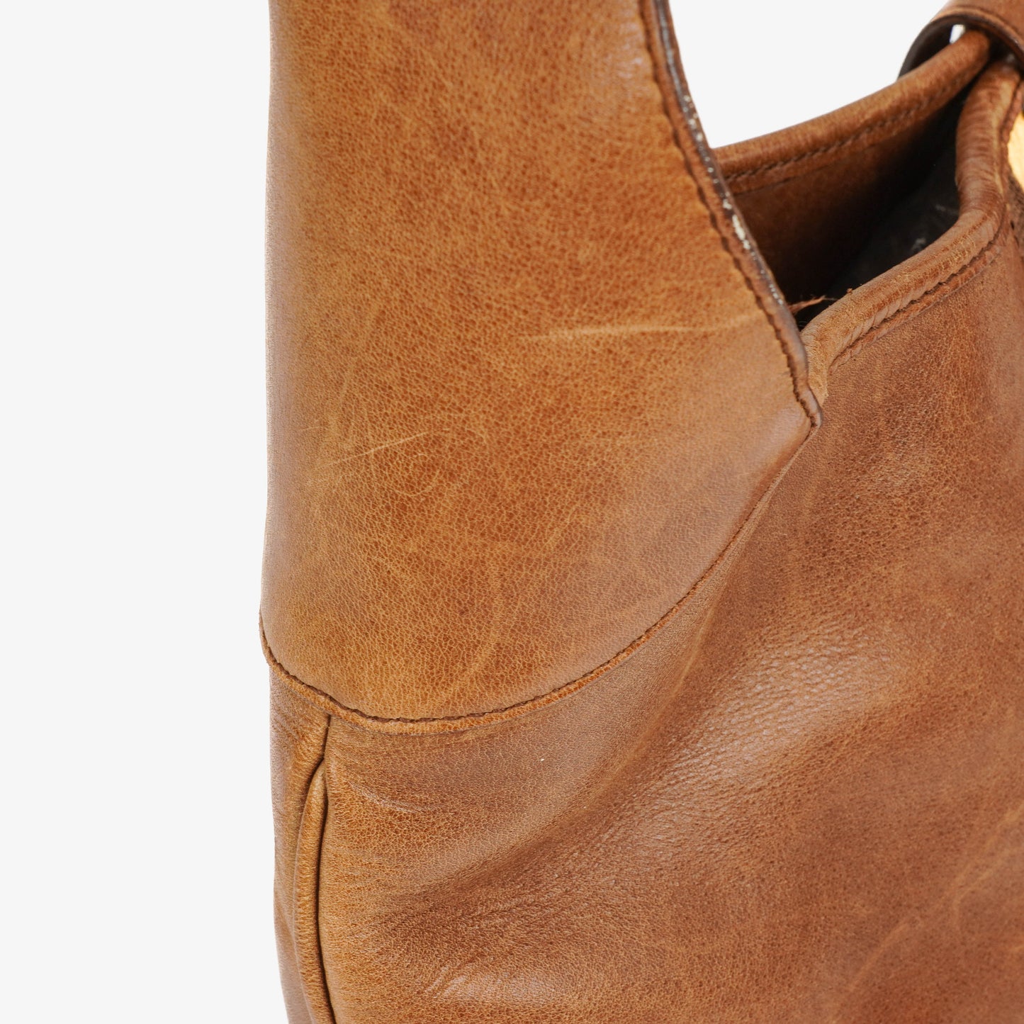 Gucci Jackie Brown Leather Bag