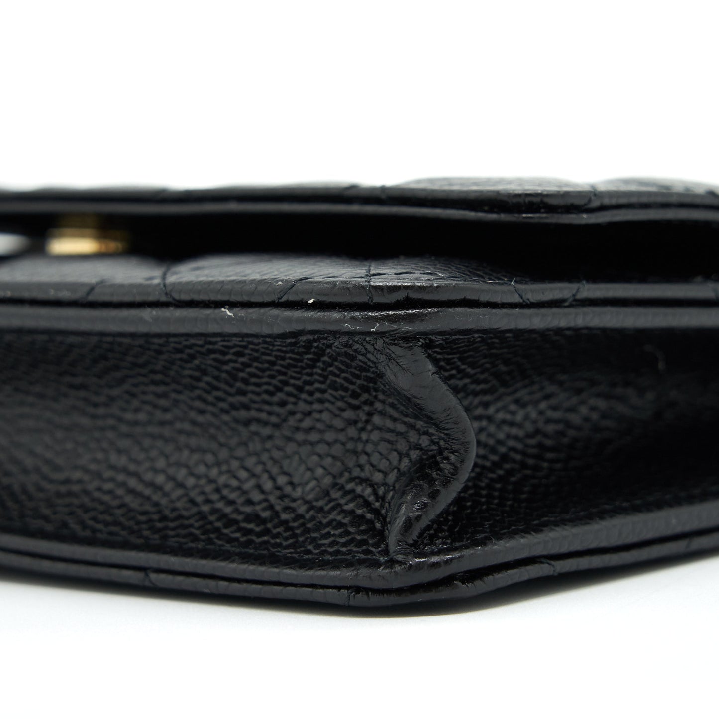 Chanel Classic Wallet On Chain Caviar Black L