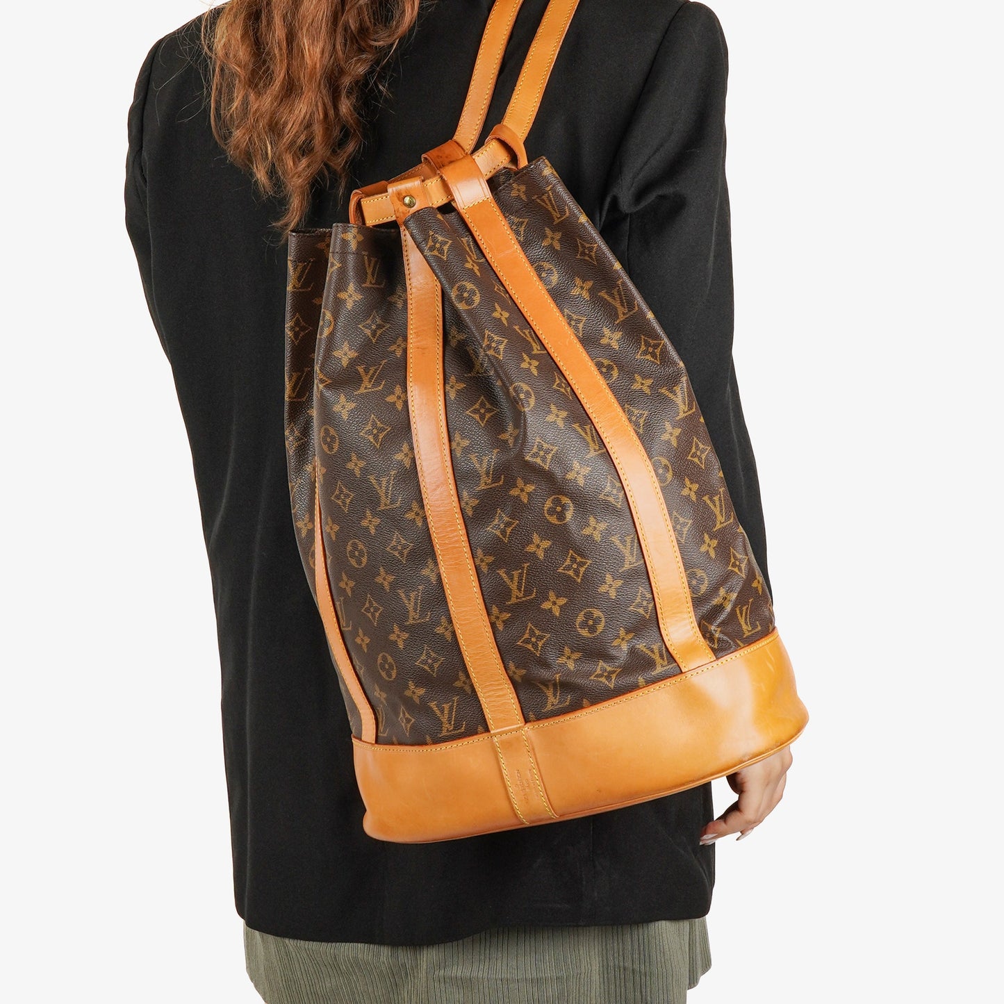 Louis Vuitton Randonnee GM Monogram Canvas Backpack