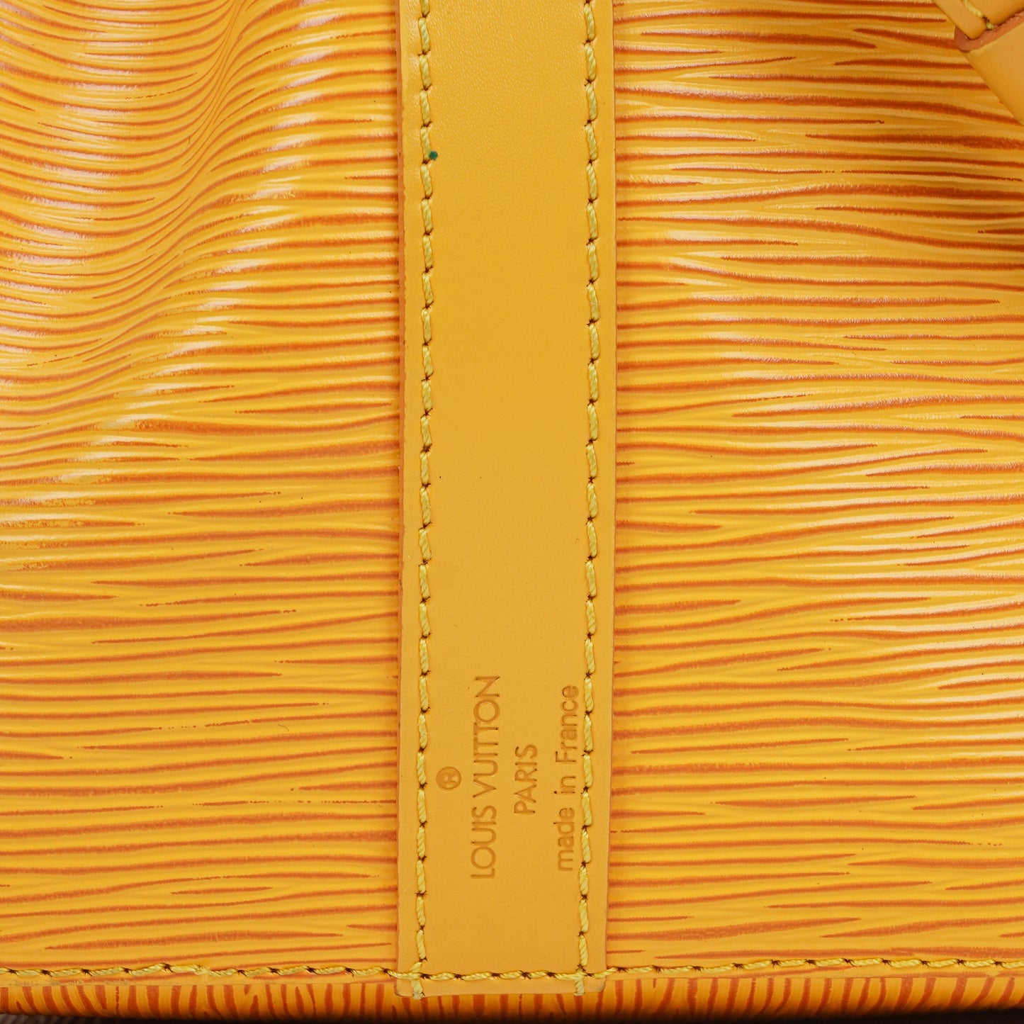 Louis Vuitton Petit Noe Yellow EPI Leather Shoulder Bag