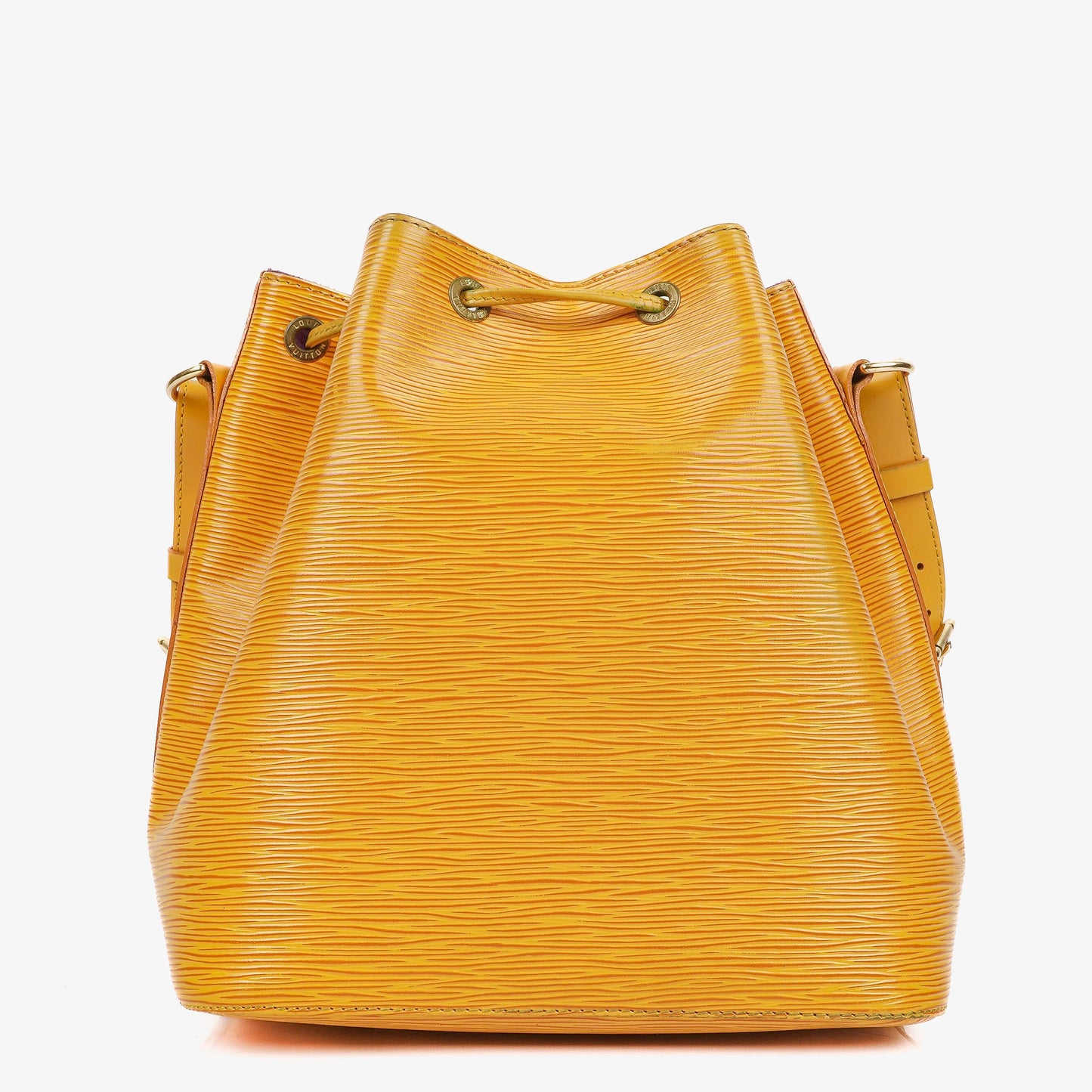 Louis Vuitton Petit Noe Yellow EPI Leather Shoulder Bag