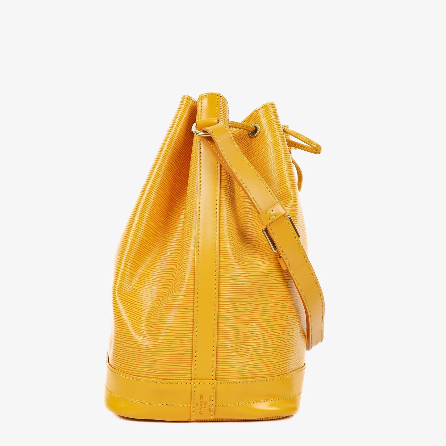 Louis Vuitton Noe Grande GM Yellow EPI Leather Shoulder Bag