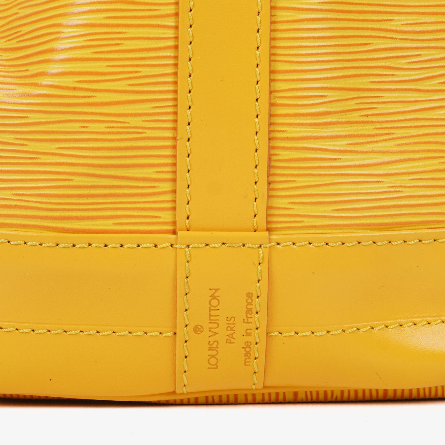 Louis Vuitton Noe Grande GM Yellow EPI Leather Shoulder Bag