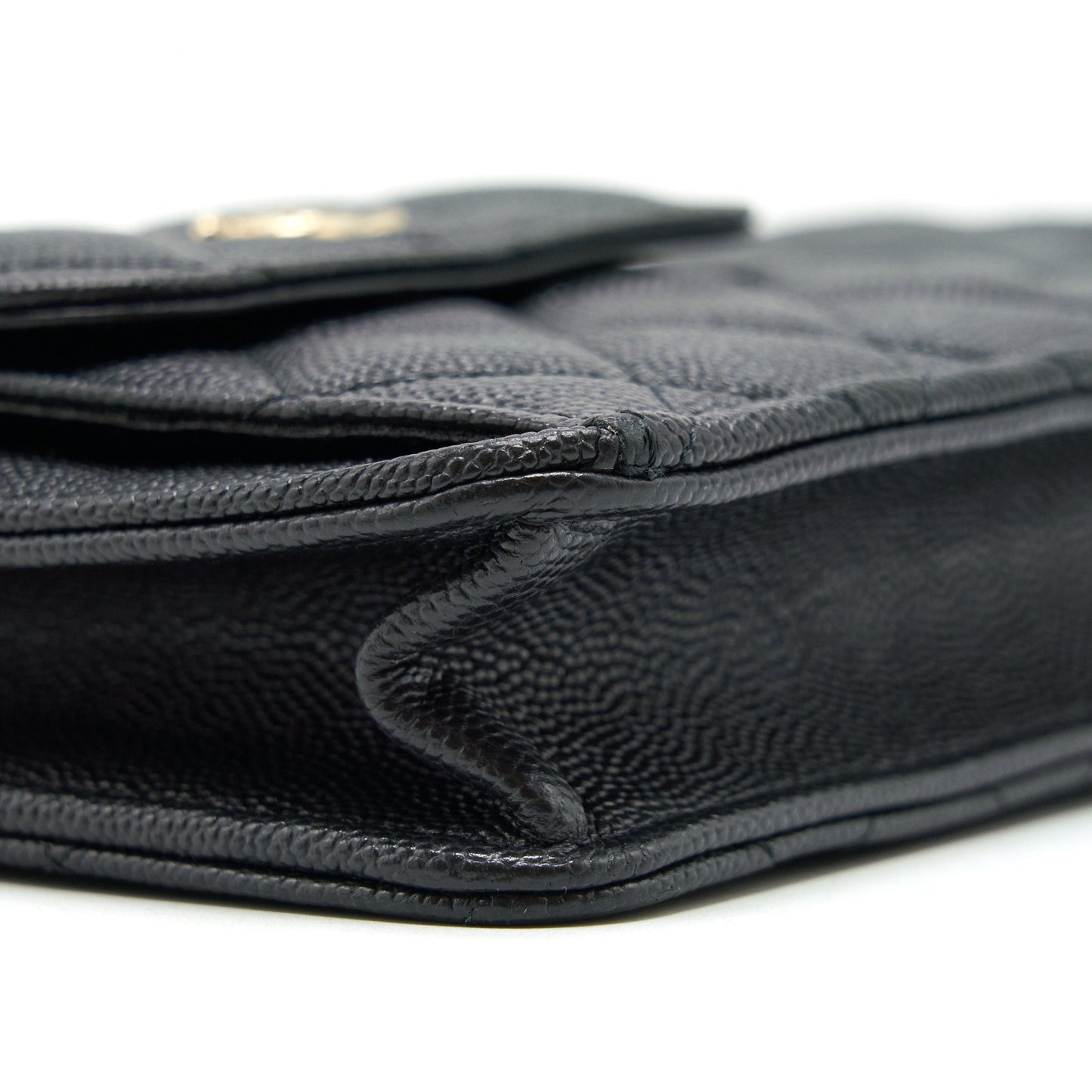 Chanel Mini Crossbody Bag Caviar Black