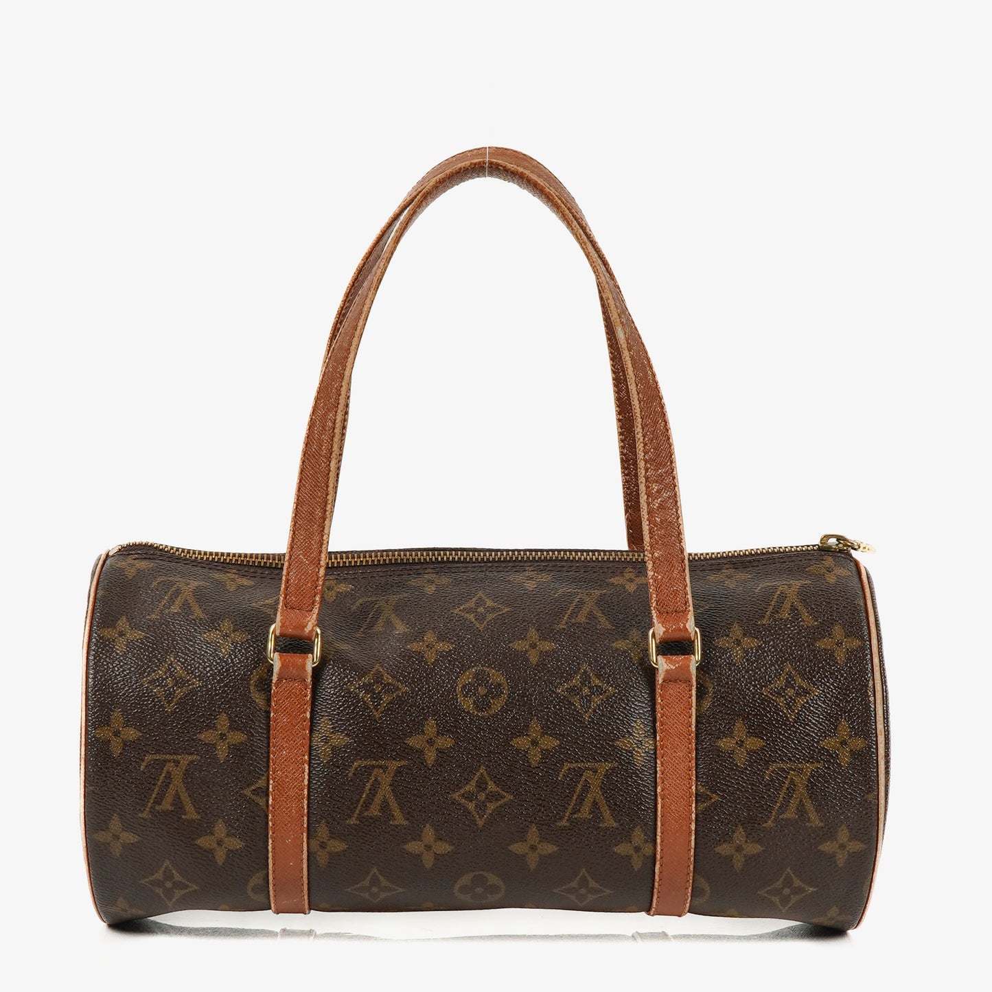 Louis Vuitton Papillon 30  Monogram Canvas Handbag With Mini Papillon Pochette