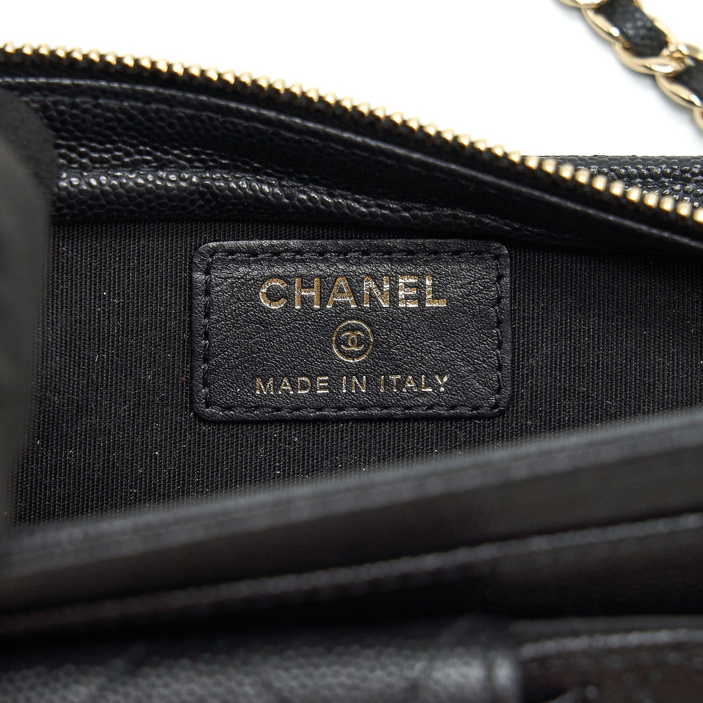 Chanel Mini Crossbody Bag Caviar Black